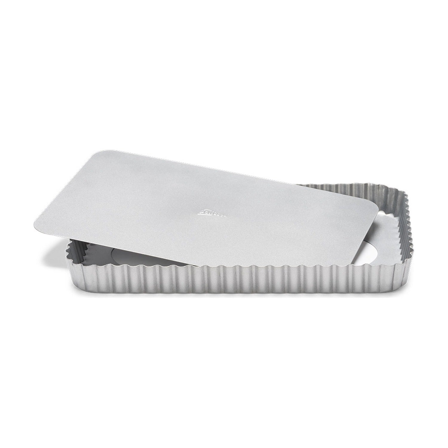 Patisse Silver Top Quichevorm Losse Bodem - 32 x 22 cm op witte achtergrond