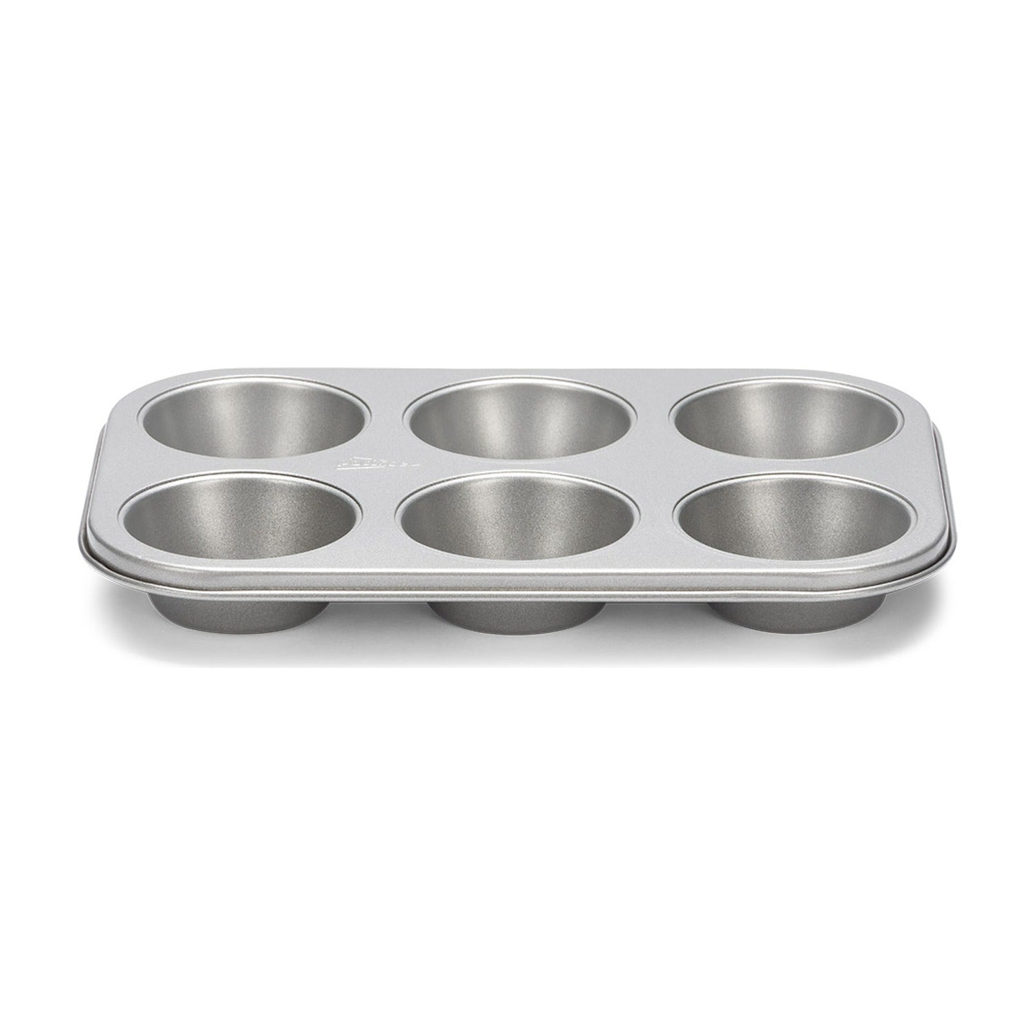 Patisse Silver Top Muffinvorm 6 stuks - 27 cm op witte achtergrond