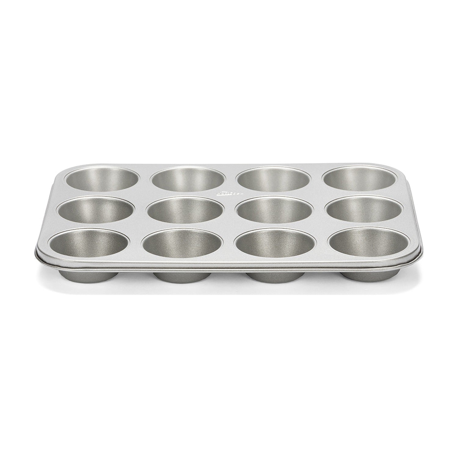 Patisse Silver Top Muffinvorm 12 stuks - 35 cm op witte achtergrond