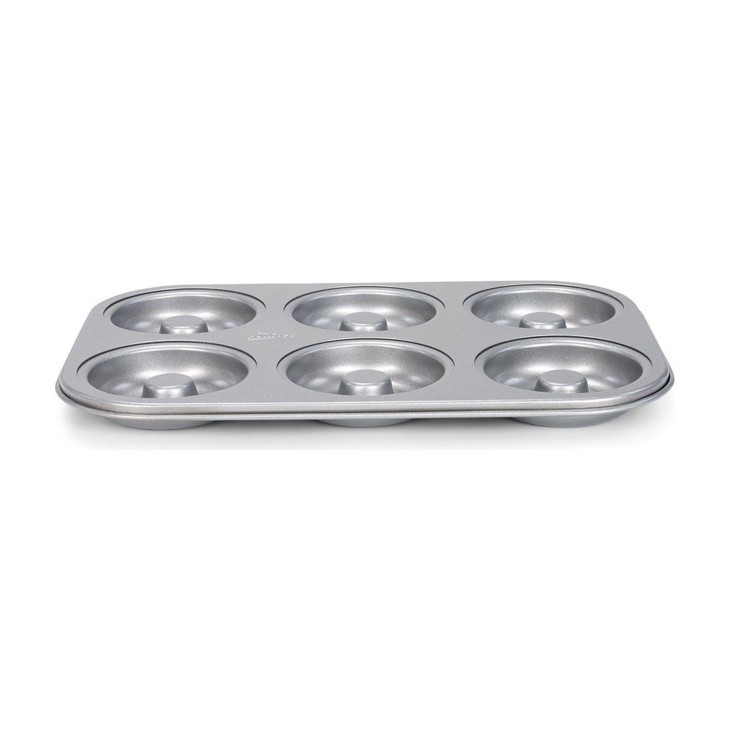 Patisse Silver Top Donutvorm 6 vaks op witte achtergrond