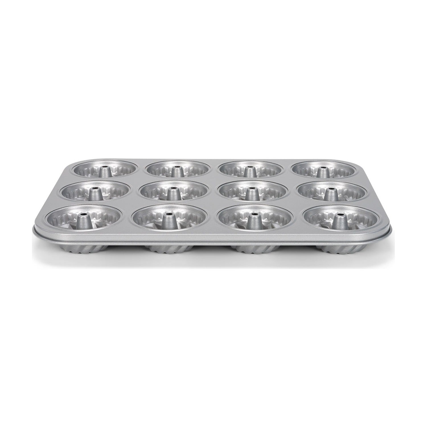 Patisse Silver Top Mini Tulbandvorm 12 stuks op witte achtergrond