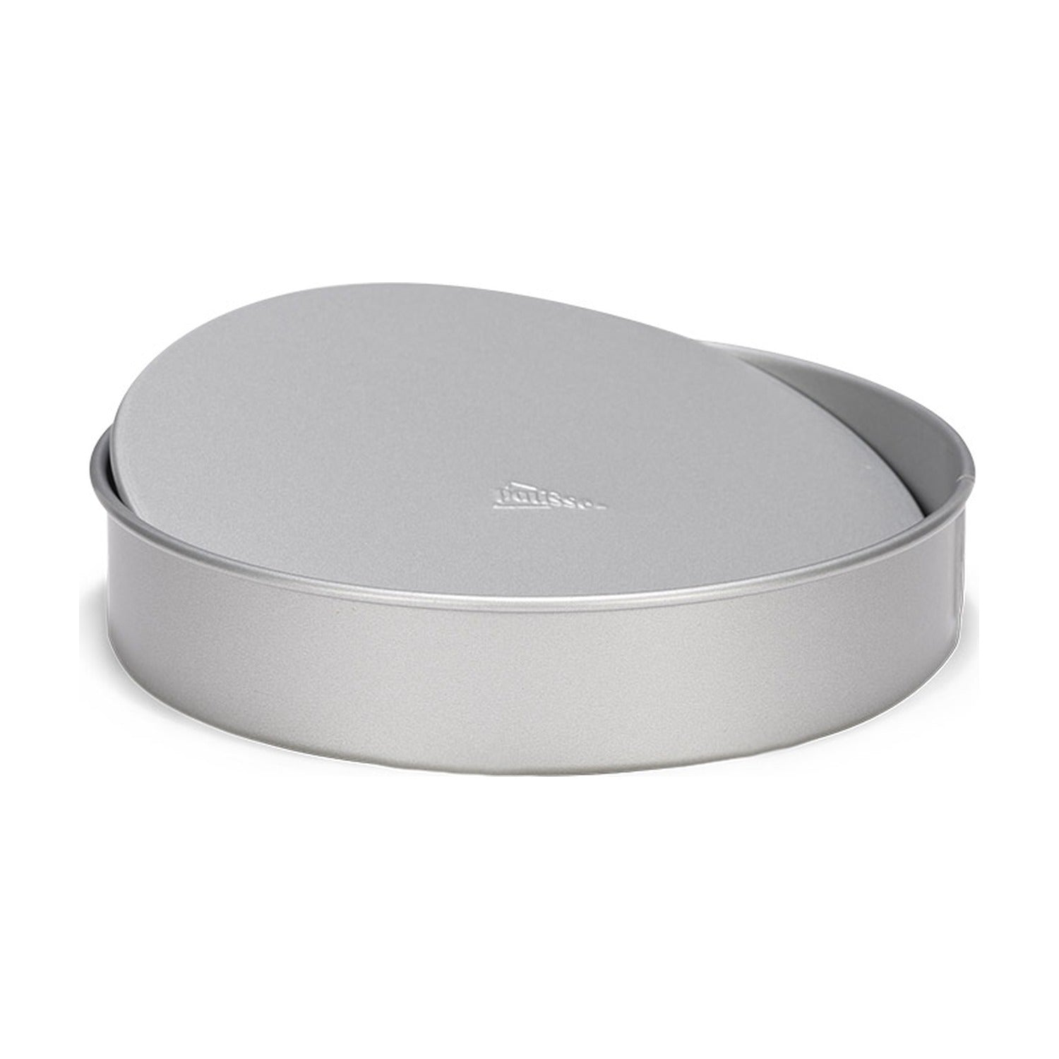 Patisse Silver Top Taartvorm Losse Bodem - 18 cm op witte achtergrond