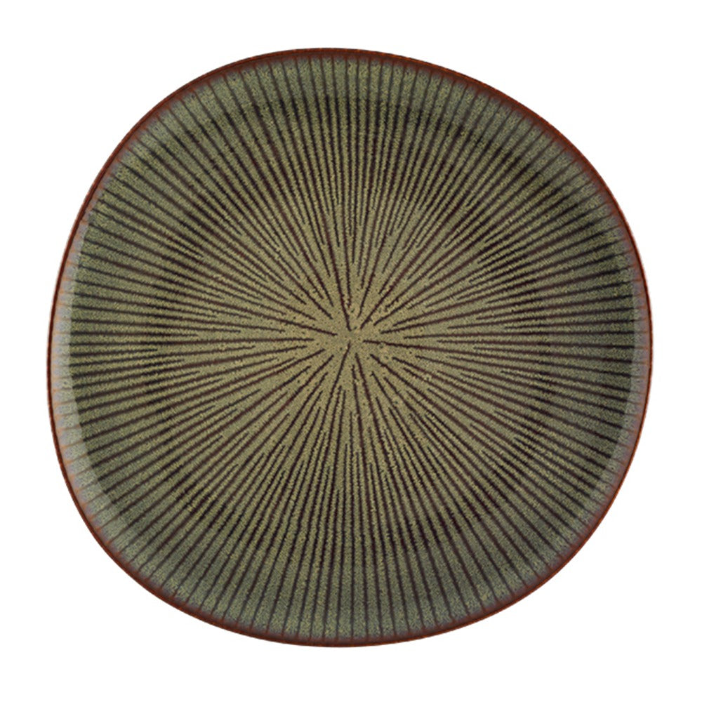 Casa Alegre Shangri-la Dinerbord Donker - 28 cm op witte achtergrond