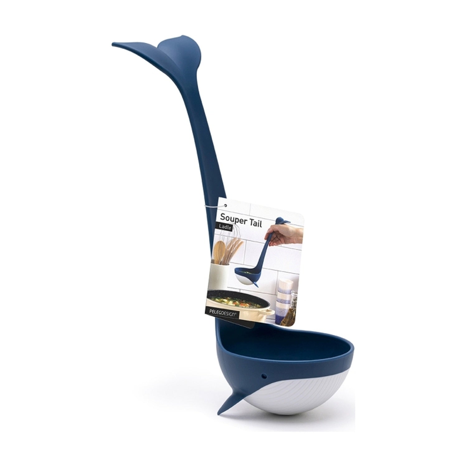 Peleg Design Souper Tail Soeplepel, detailfoto