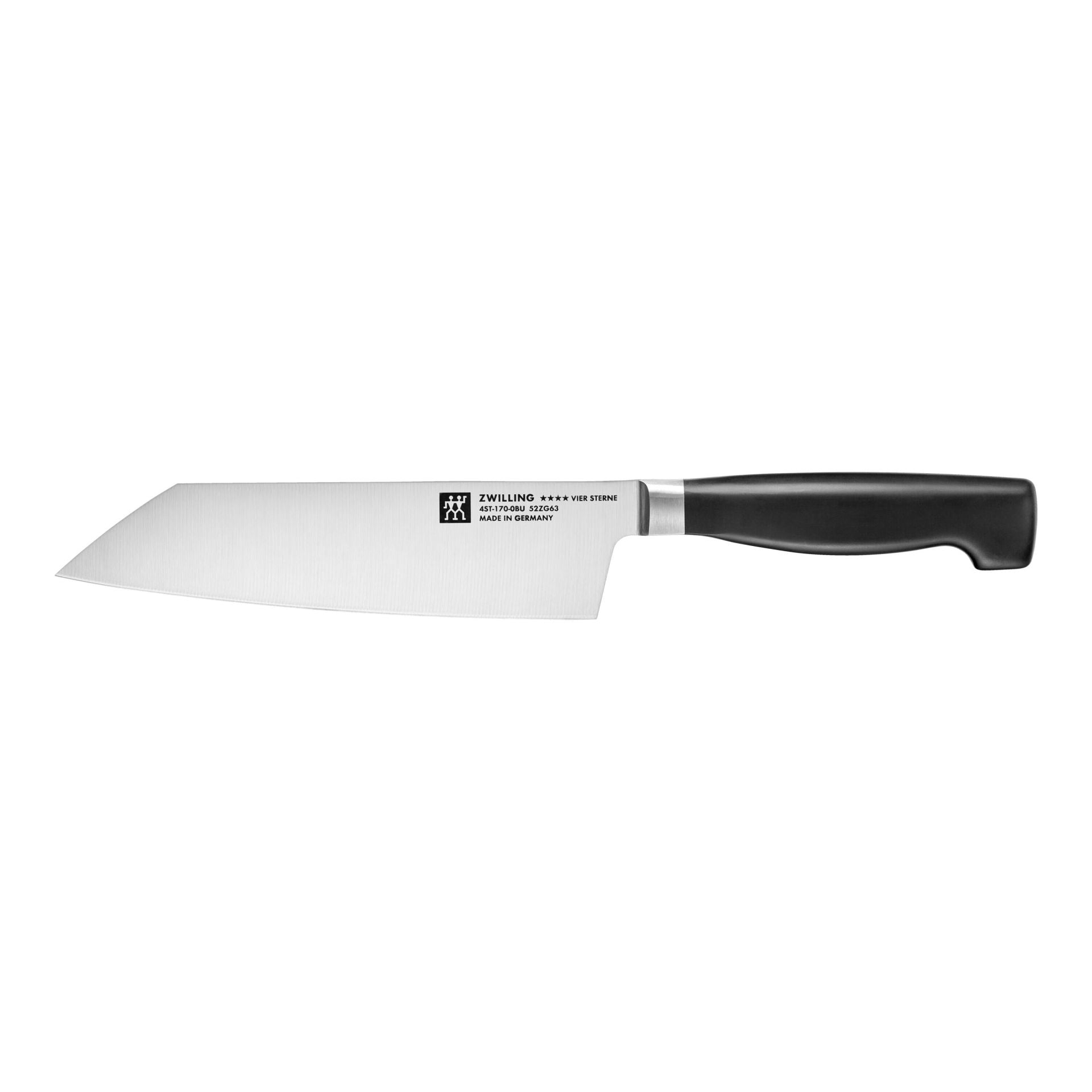 Zwilling Four Star Bunka Santokumes - 17 cm op witte achtergrond