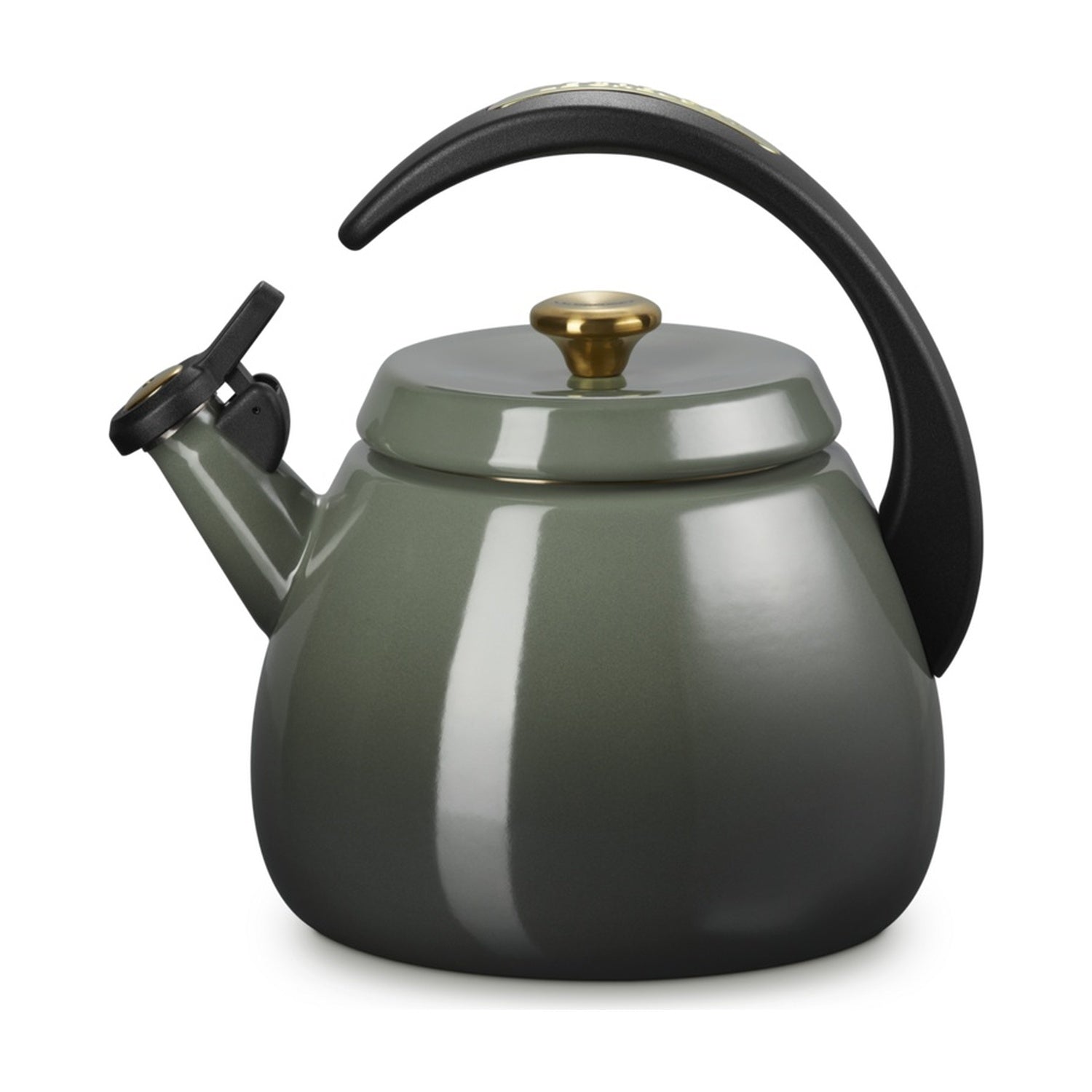 Le Creuset Cloche Fluitketel Thyme - 2,1 liter op witte achtergrond