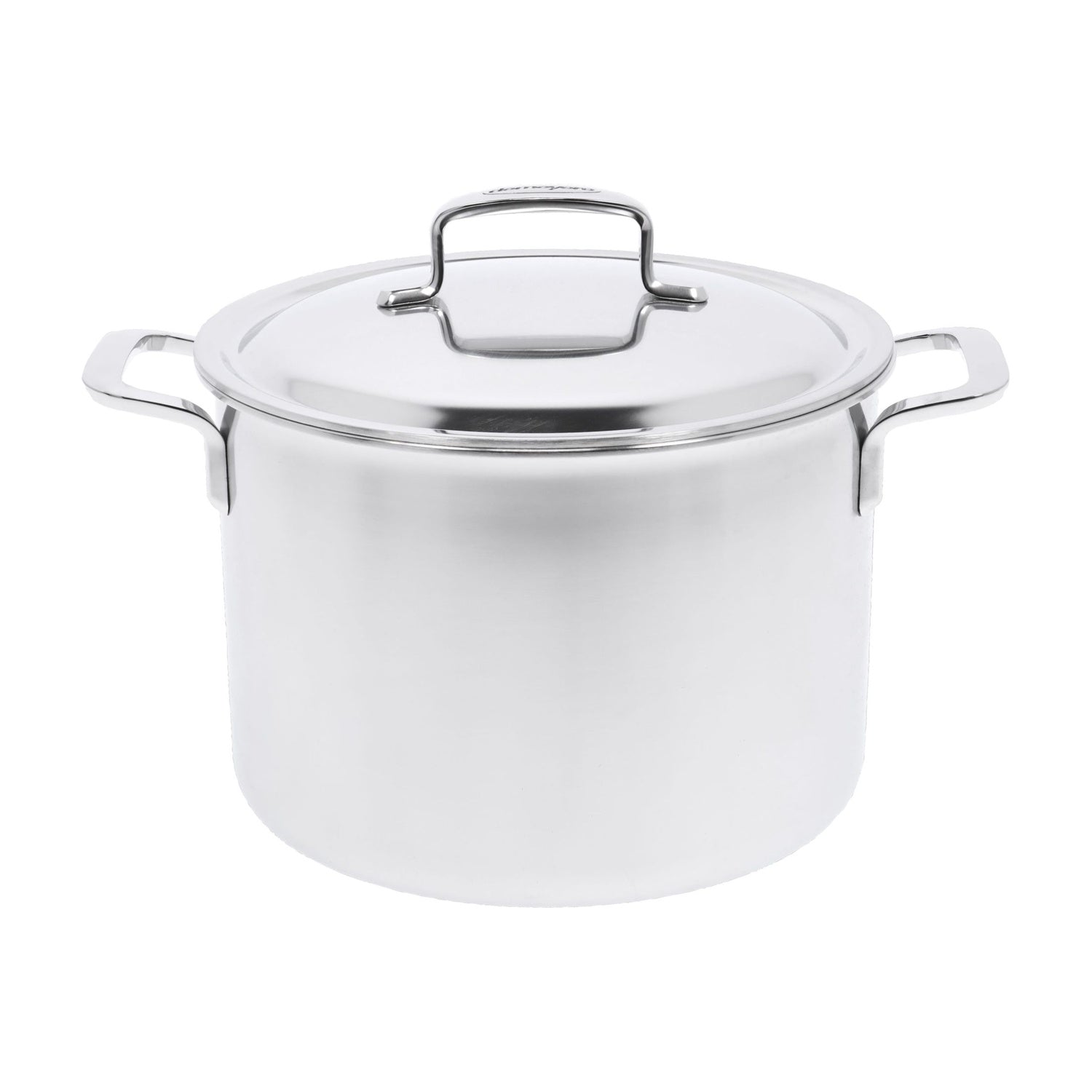 Demeyere Intense 5 Soeppan met Dubbelwandige Deksel - 24 cm op witte achtergrond