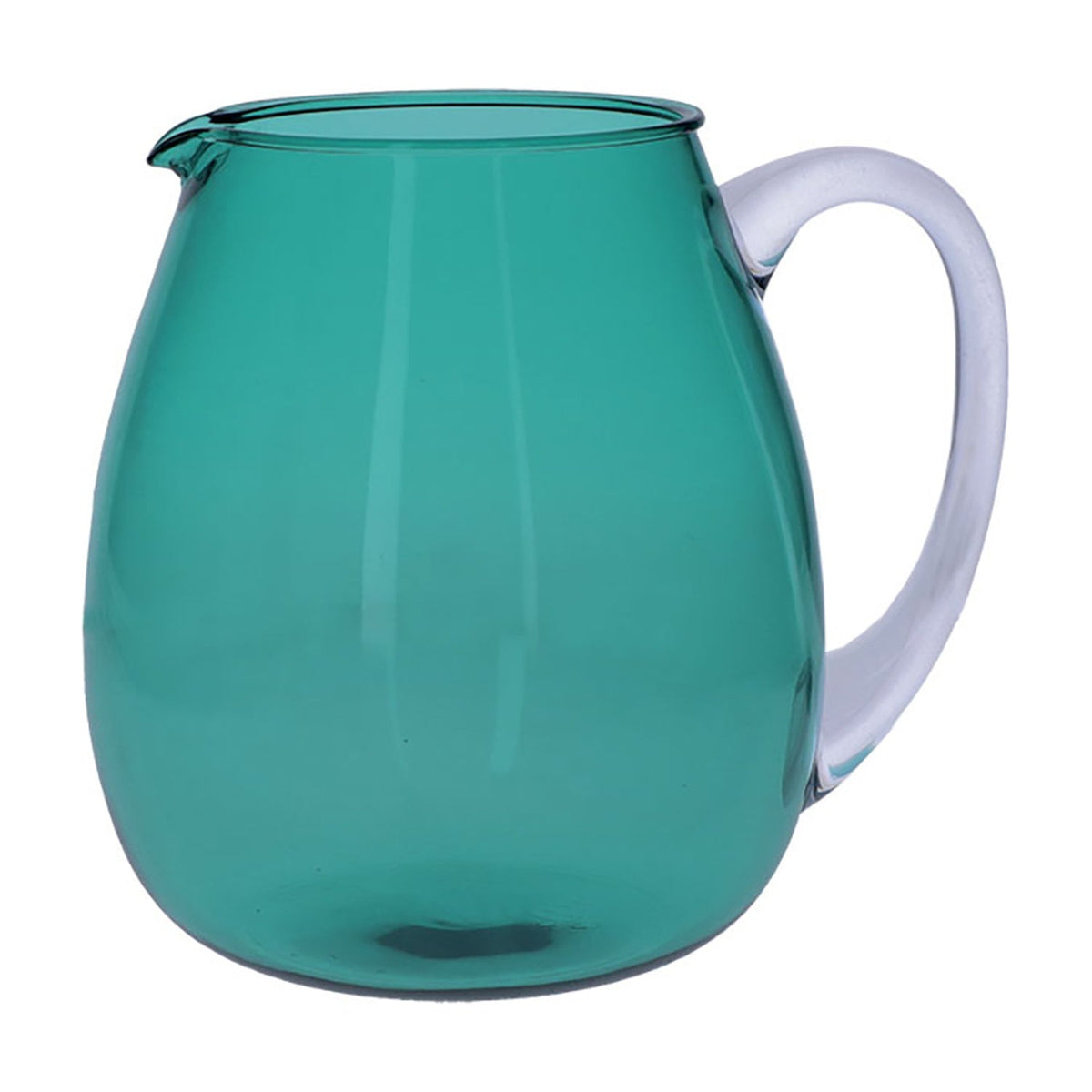 Rose & Tulipani Color Life Kruik Turquoise op witte achtergrond