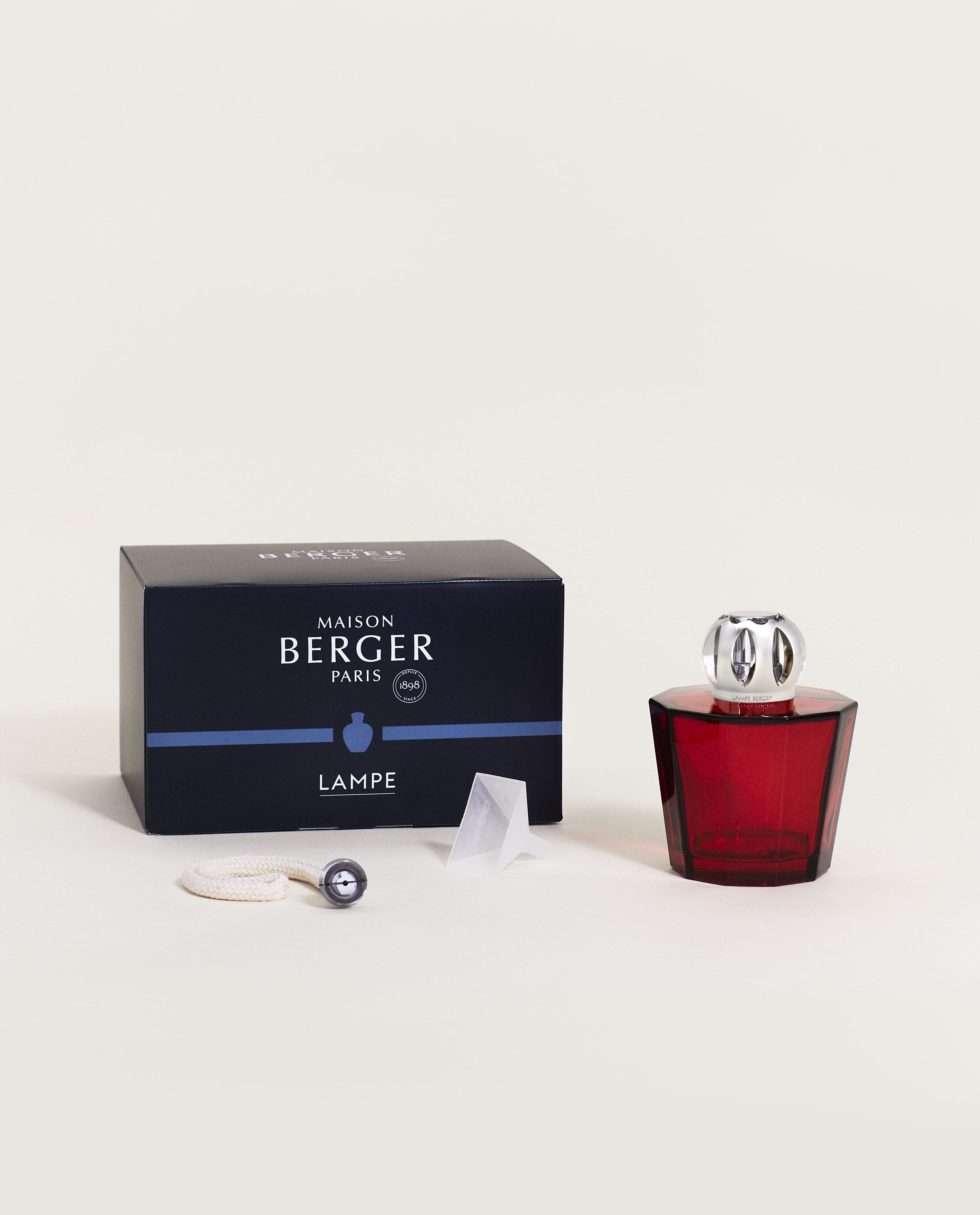 Lampe Berger Brander Crystal Red