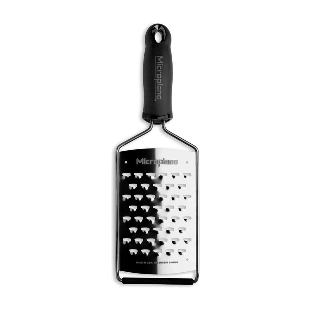 Microplane Gourmet Rasp - Ultra Grof Breed op witte achtergrond