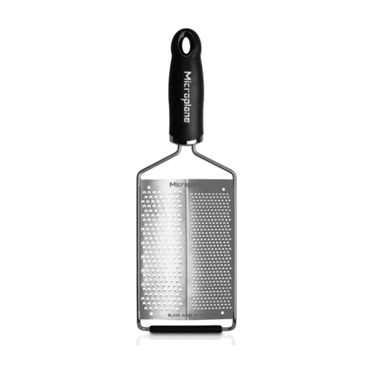 Microplane Gourmet Rasp - Fijn & Grof op witte achtergrond