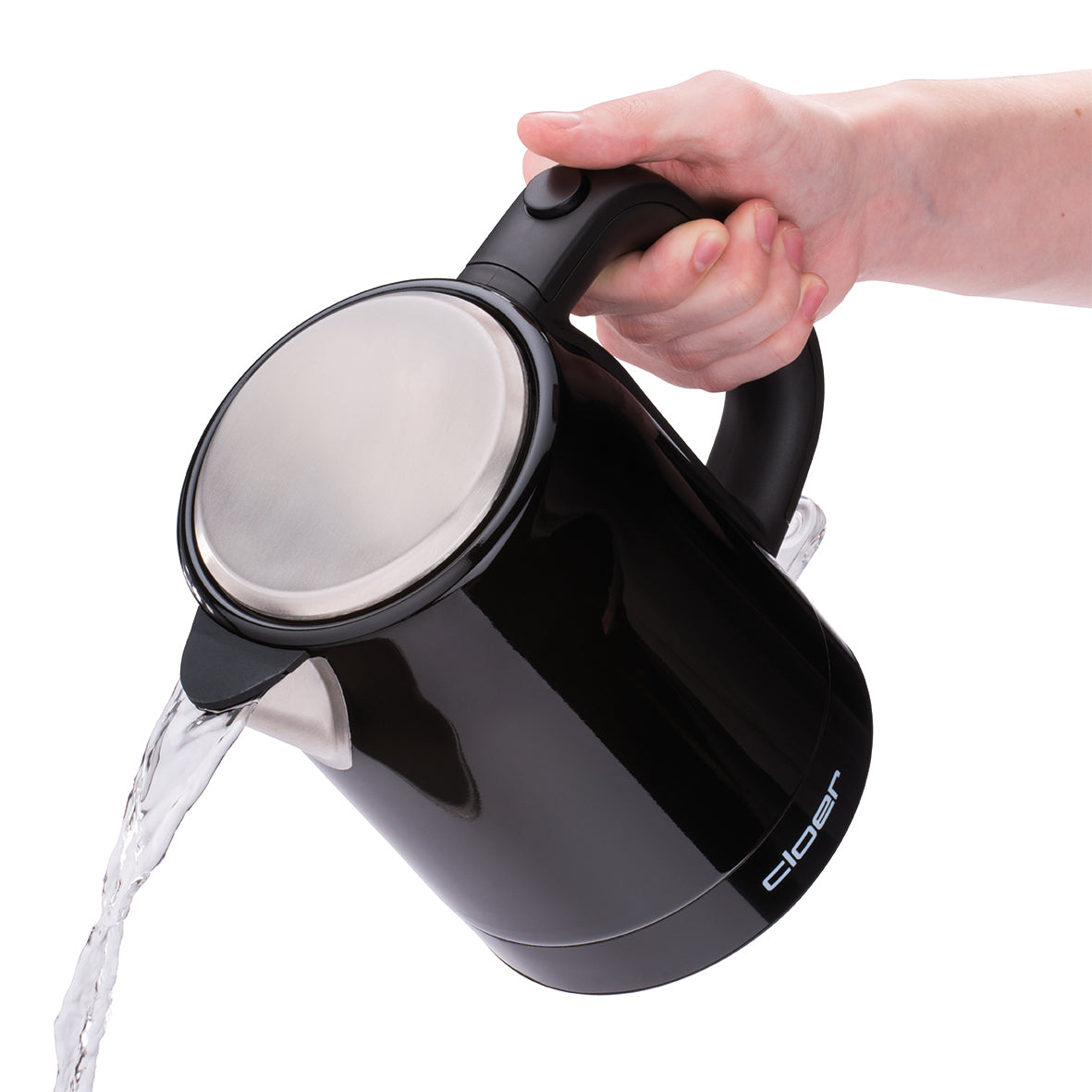 Cloer Waterkoker Zwart - 1 liter