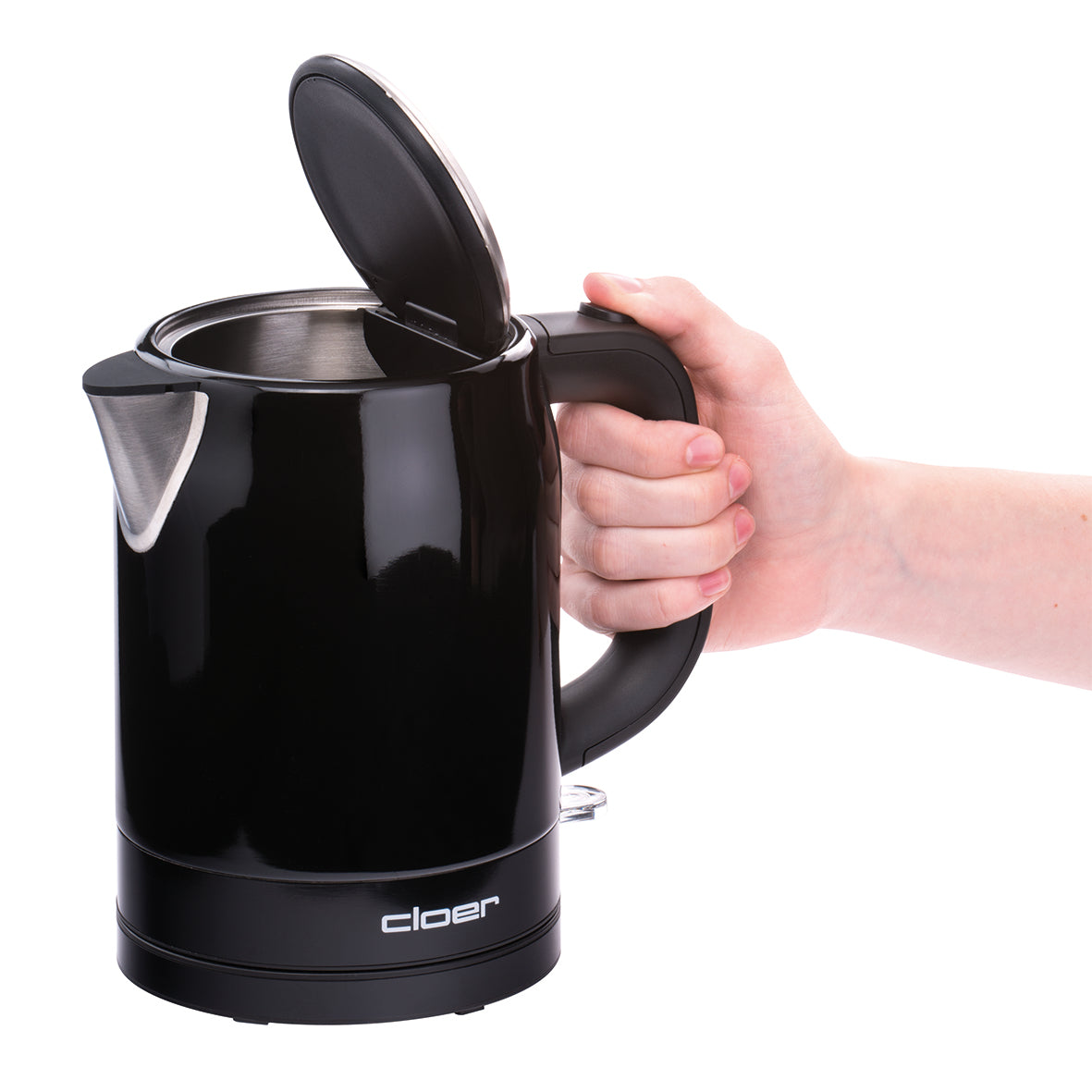 Cloer Waterkoker Zwart - 1 liter