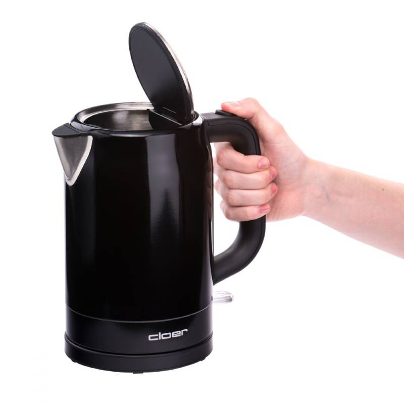 Cloer Waterkoker Zwart - 1,7 liter