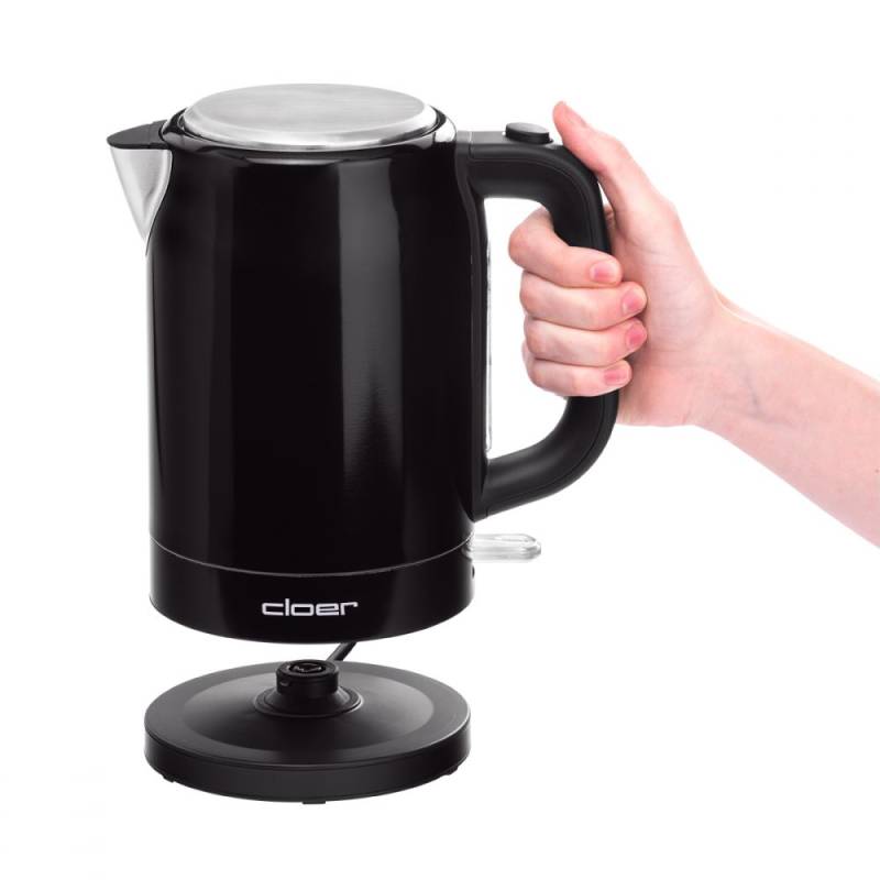 Cloer Waterkoker Zwart - 1,7 liter