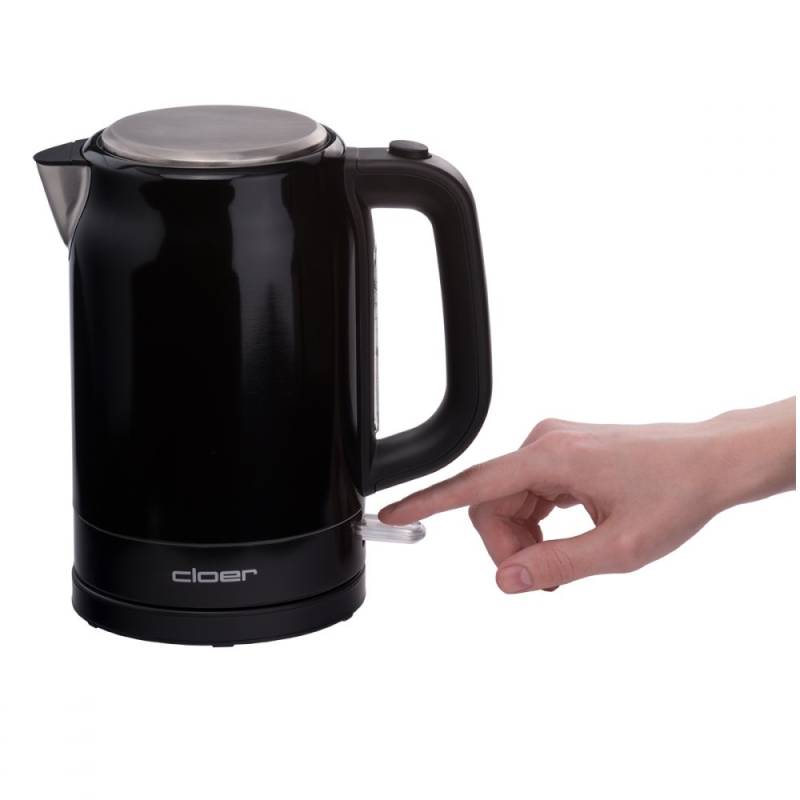 Cloer Waterkoker Zwart - 1,7 liter