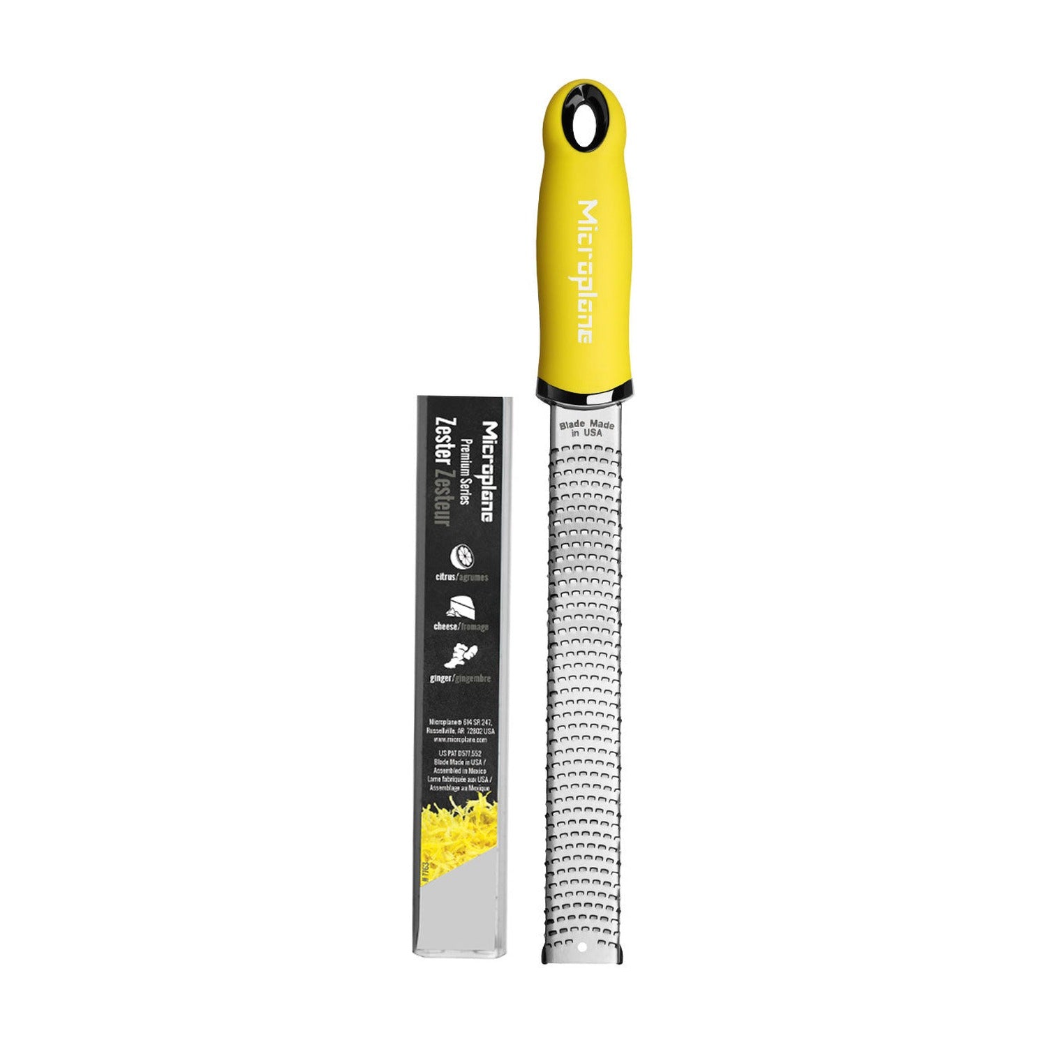 Microplane Premium Zesteur - White op witte achtergrond