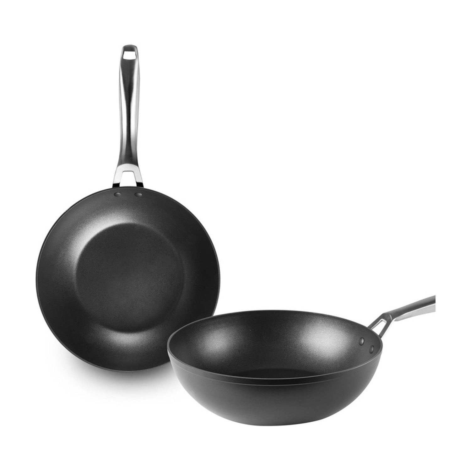 Ibili Titan Wokpan - 30 cm op witte achtergrond