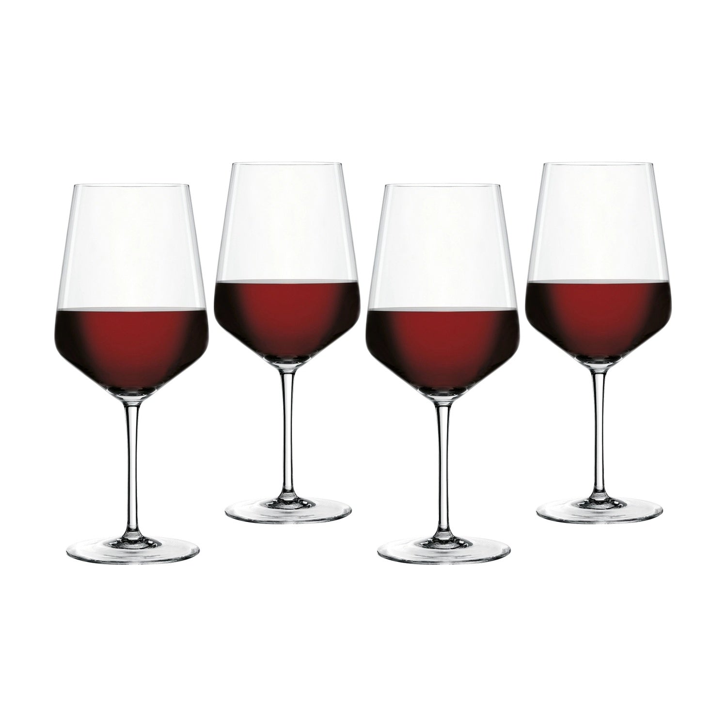 Spiegelau Style Rode Wijnglazen 4 stuks - 630 ml op witte achtergrond