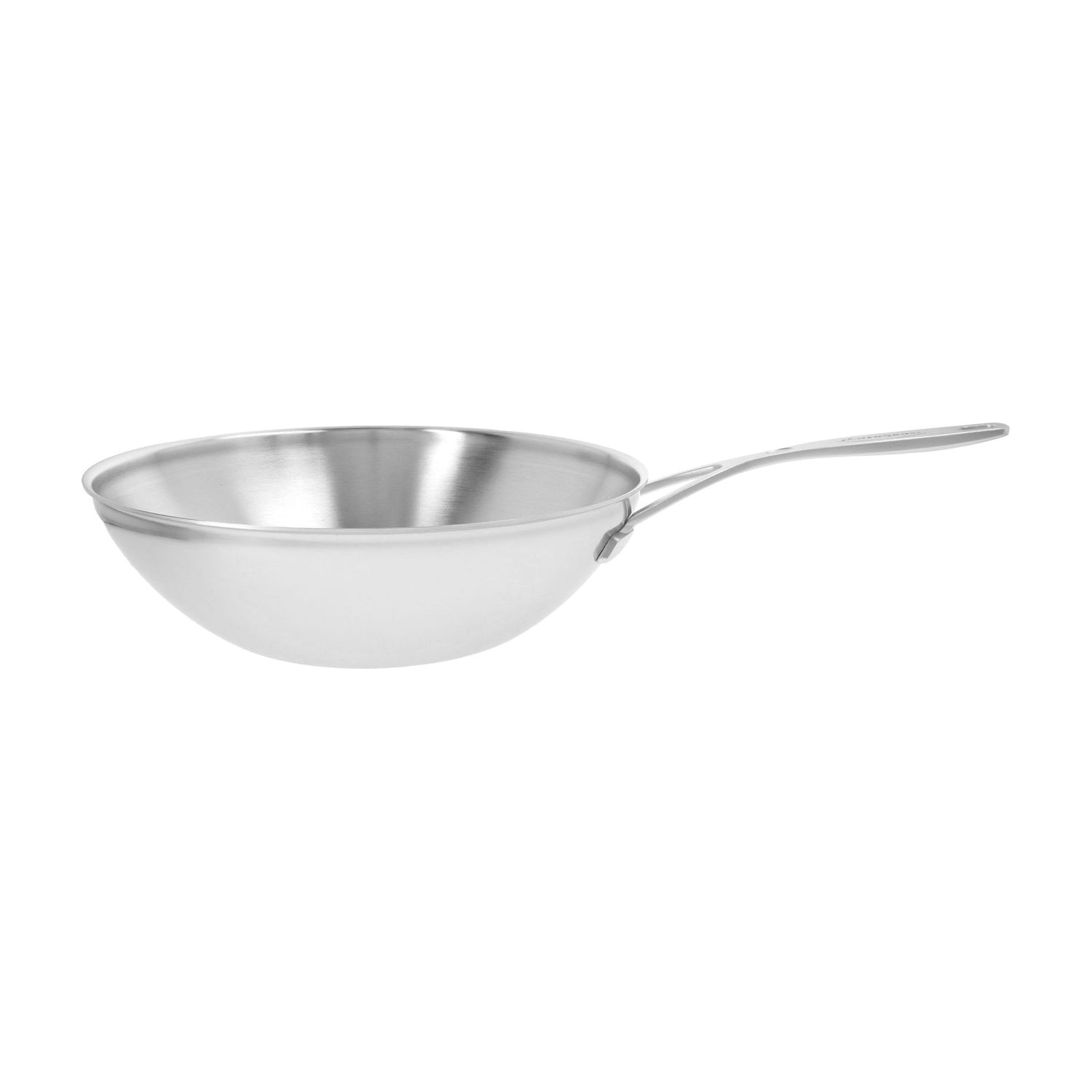 Demeyere Industry 5 Wokpan - 30 cm op witte achtergrond