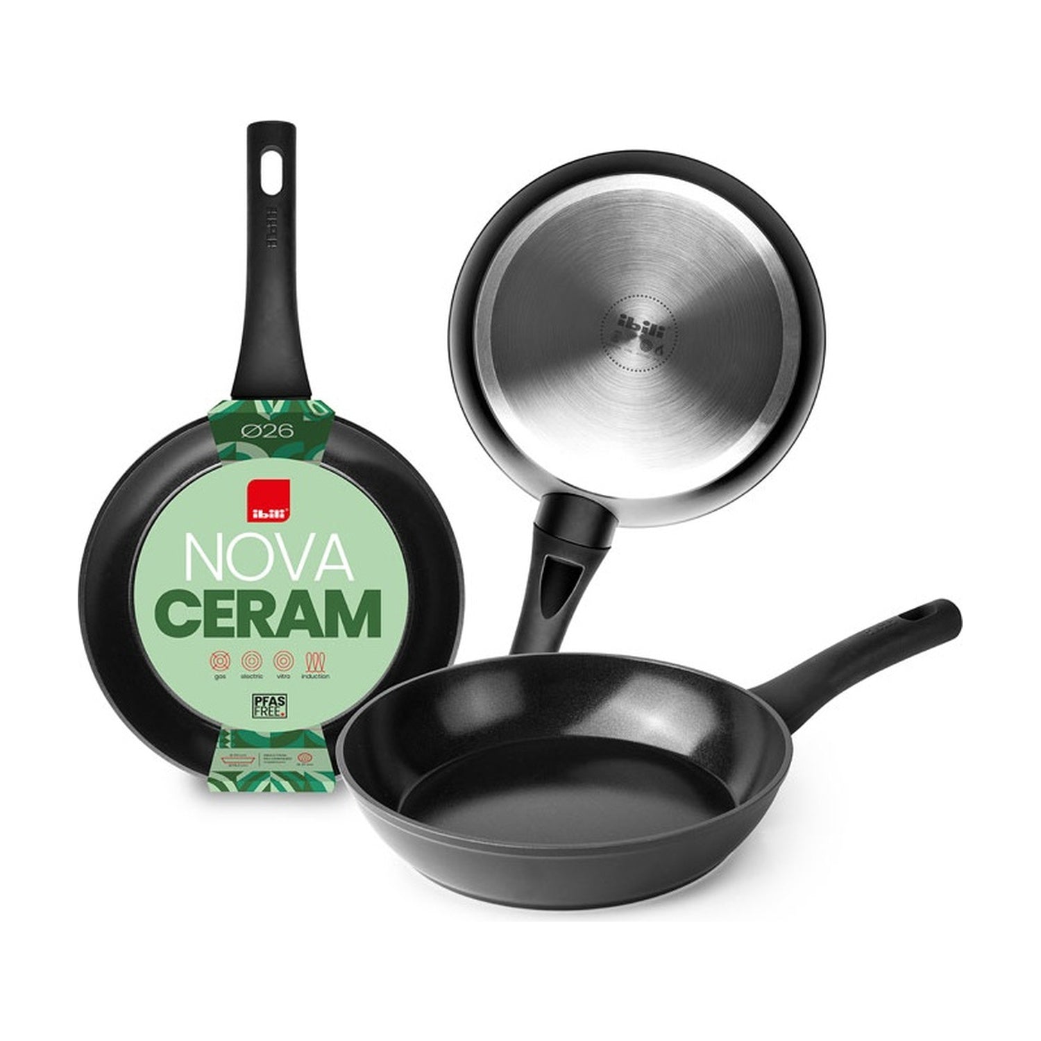 Ibili Nova Ceram Koekenpan - 28 cm, productfoto 4