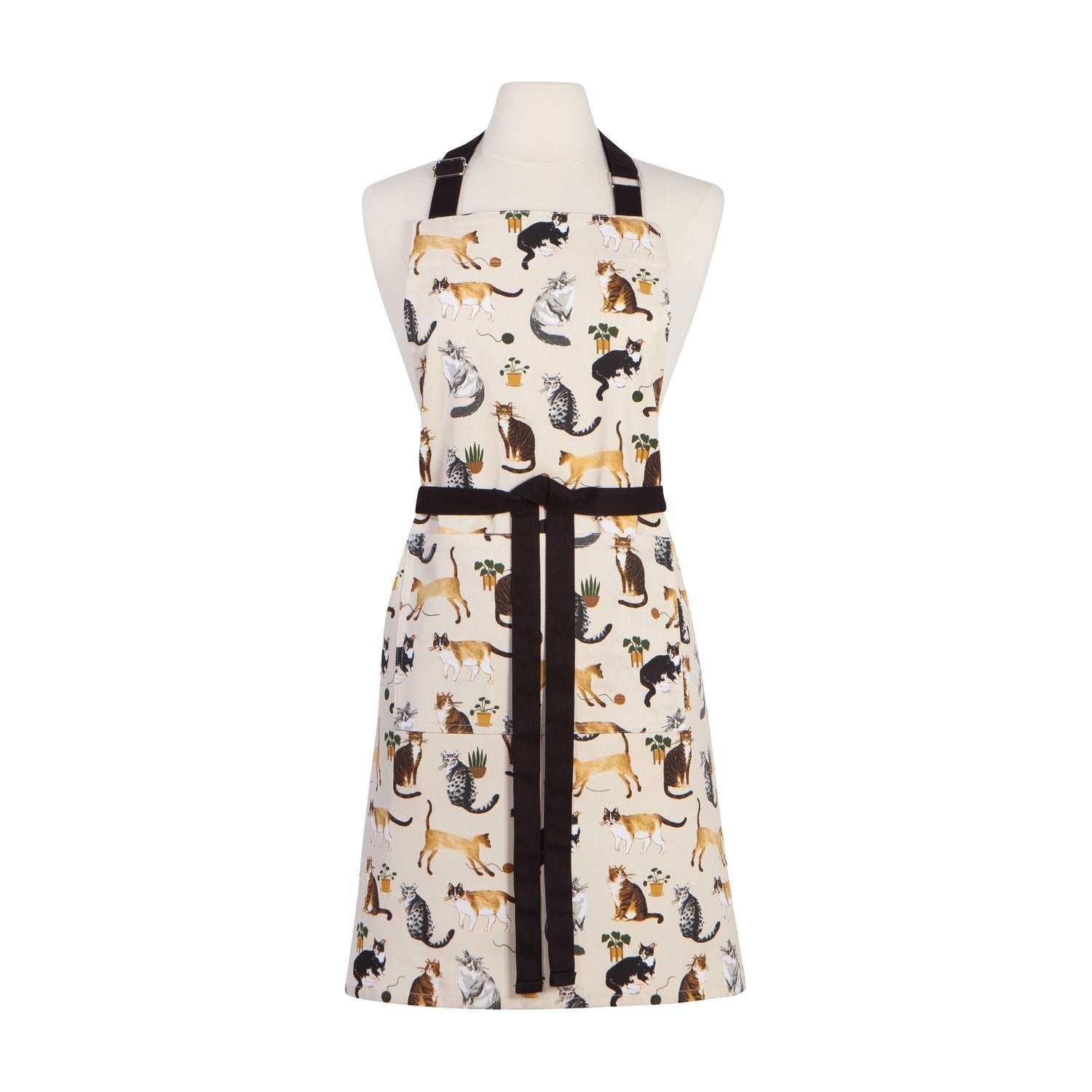 Now Designs Keukenschort - Cat Collective op witte achtergrond