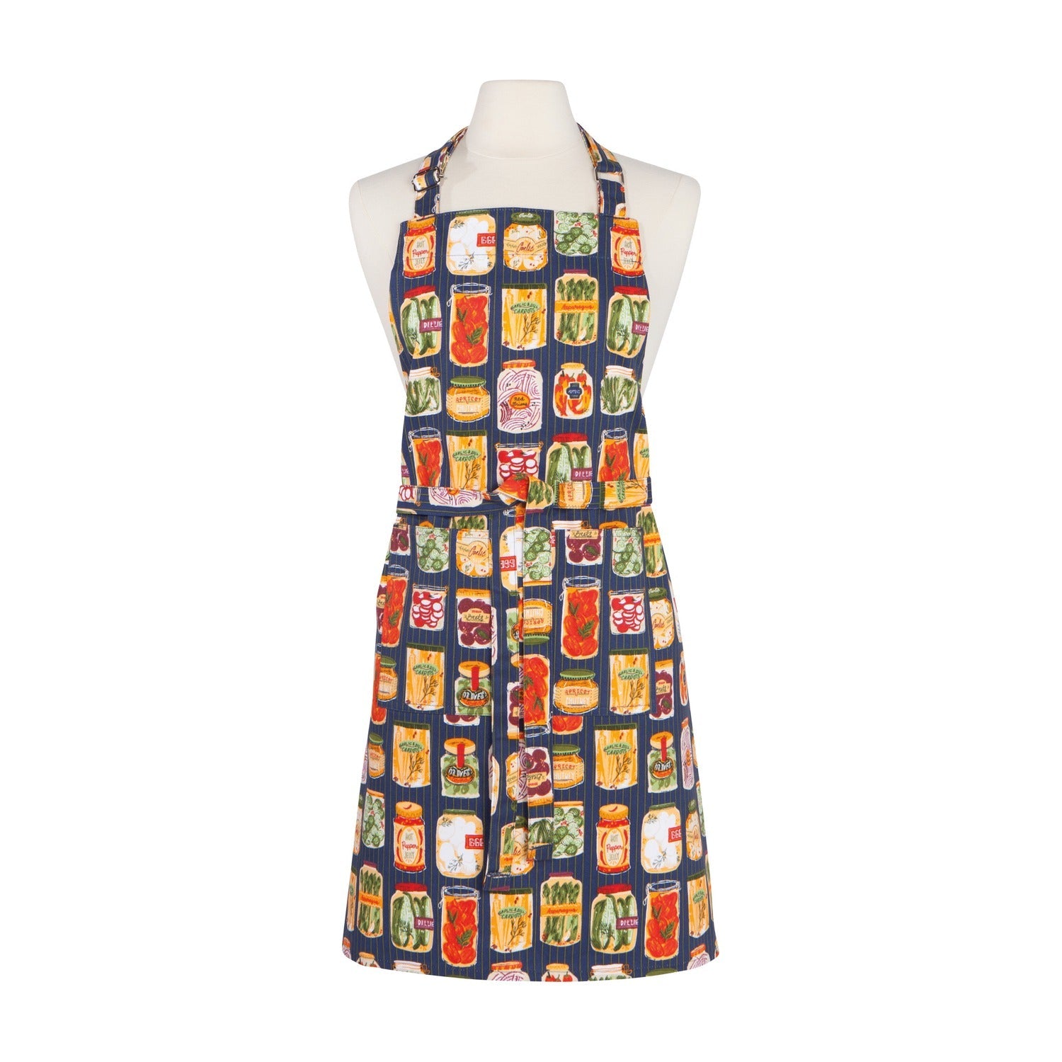 Now Designs Keukenschort - Chef Pickling op witte achtergrond