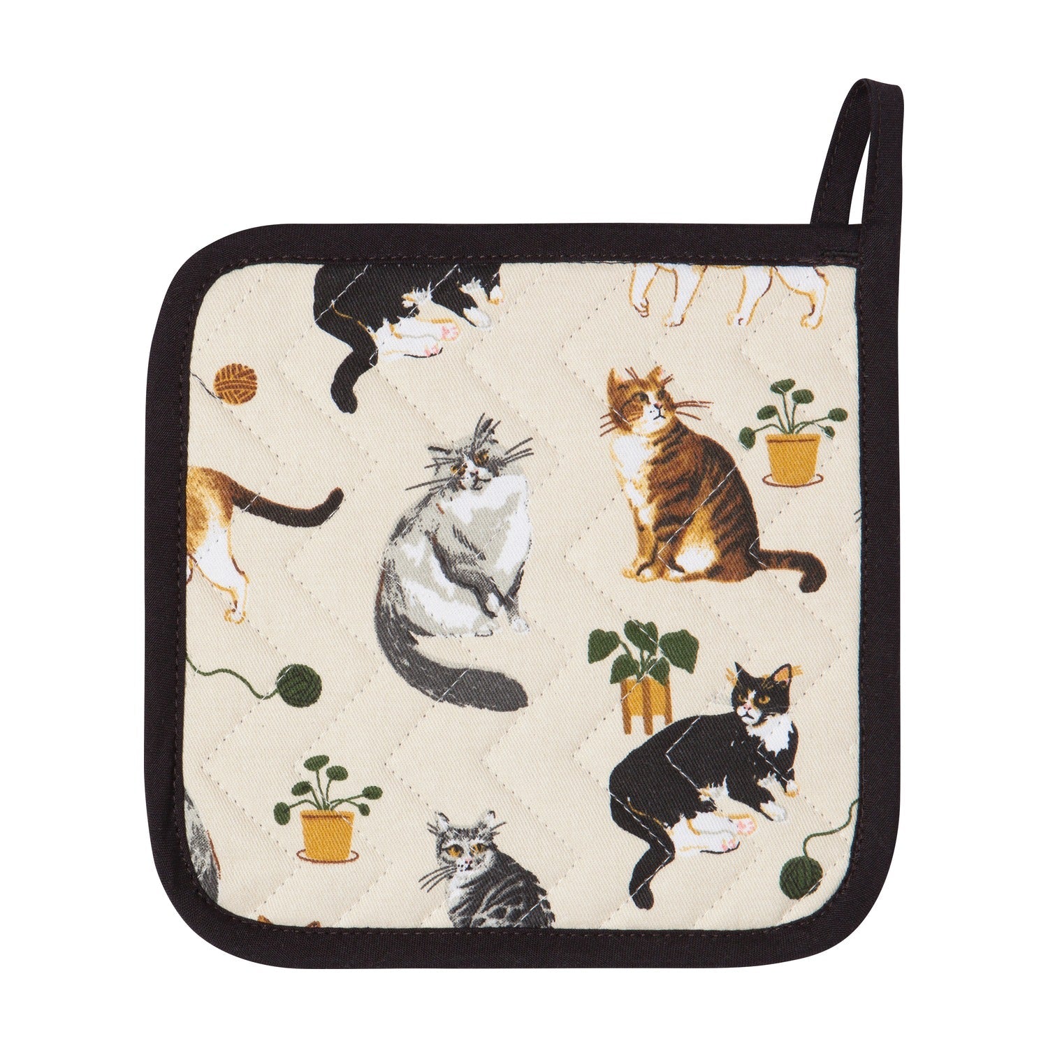 Now Designs Pannenlap - Cat Collective op witte achtergrond