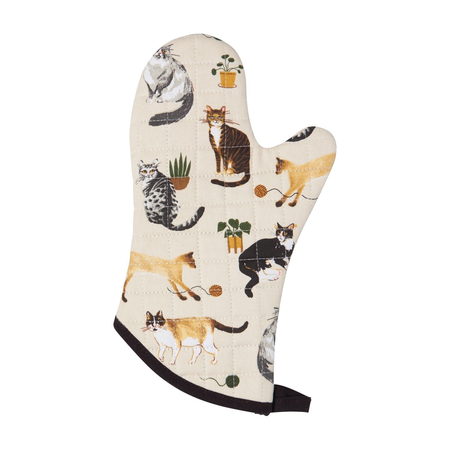 Now Designs Ovenwant - Cat Collective op witte achtergrond