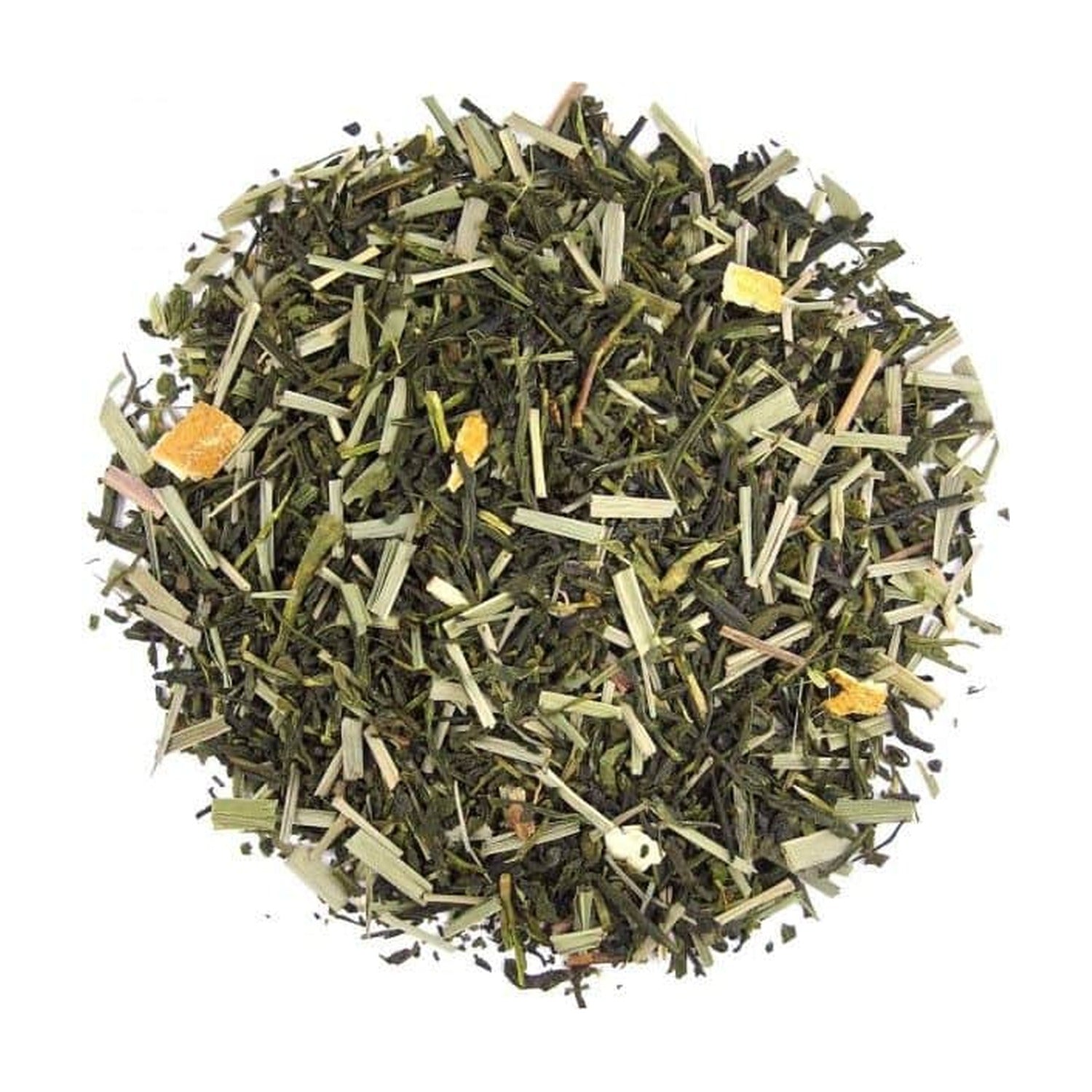 Geels Thee Green Lemon Sencha - 100 gram op witte achtergrond