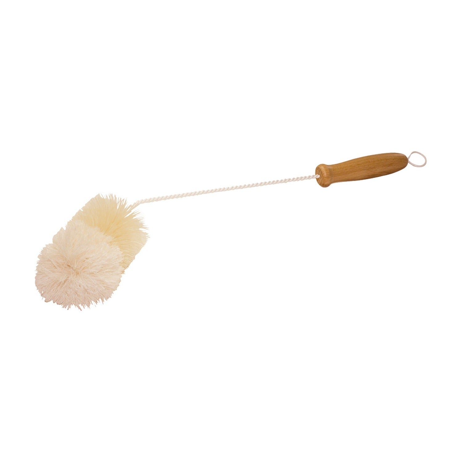 Redecker Decanteerborstel met Wolpluim - 12 cm op witte achtergrond