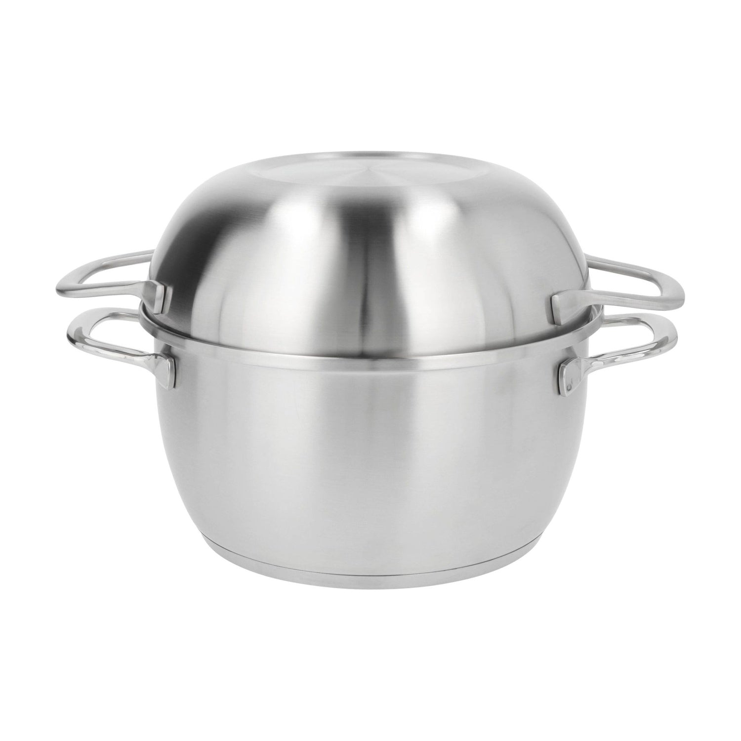 Demeyere Specialities 3 Mosselpan - 20 cm op witte achtergrond