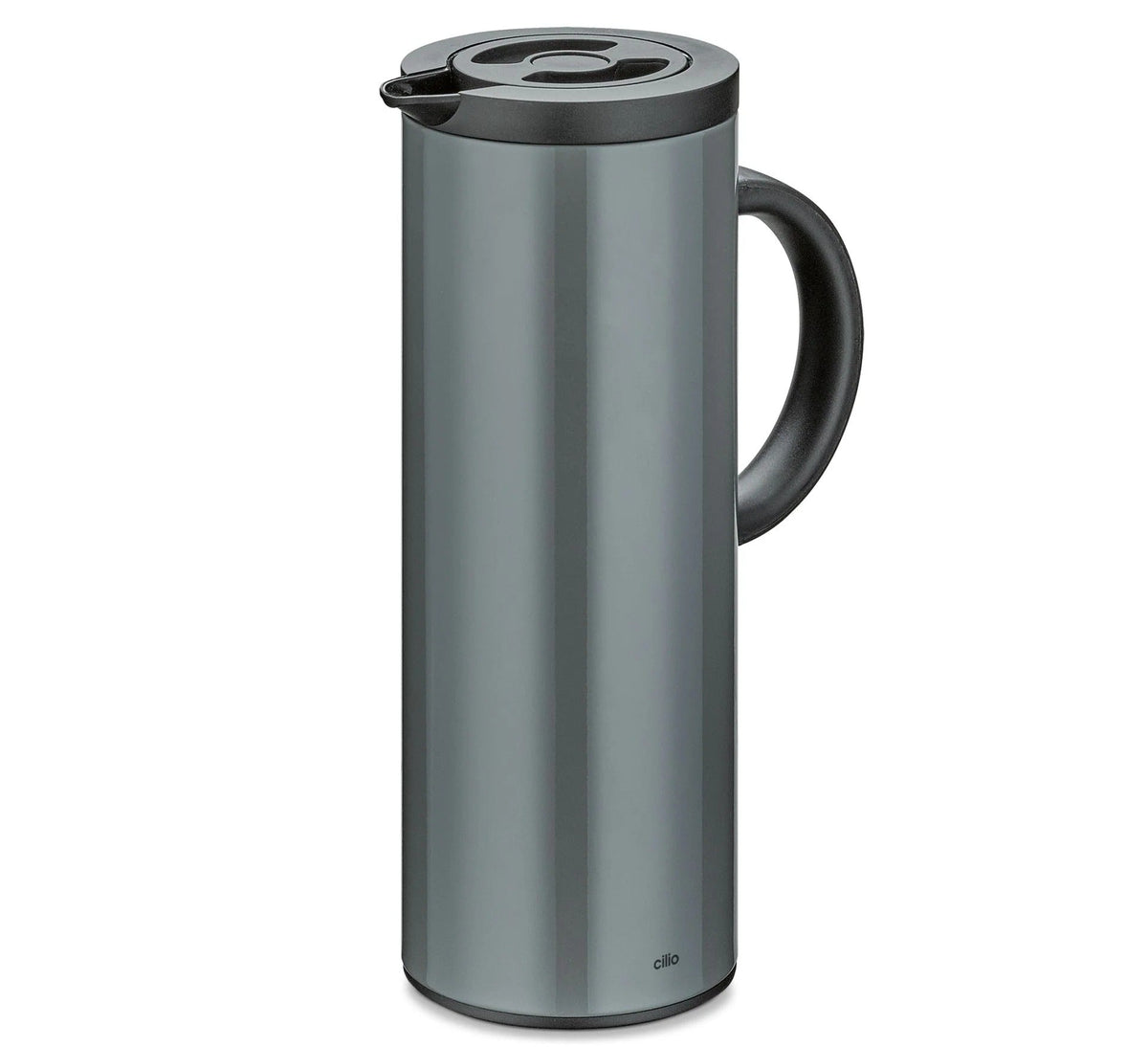 Cilio Firenze Thermoskan Koel Grijs - 1 liter op witte achtergrond