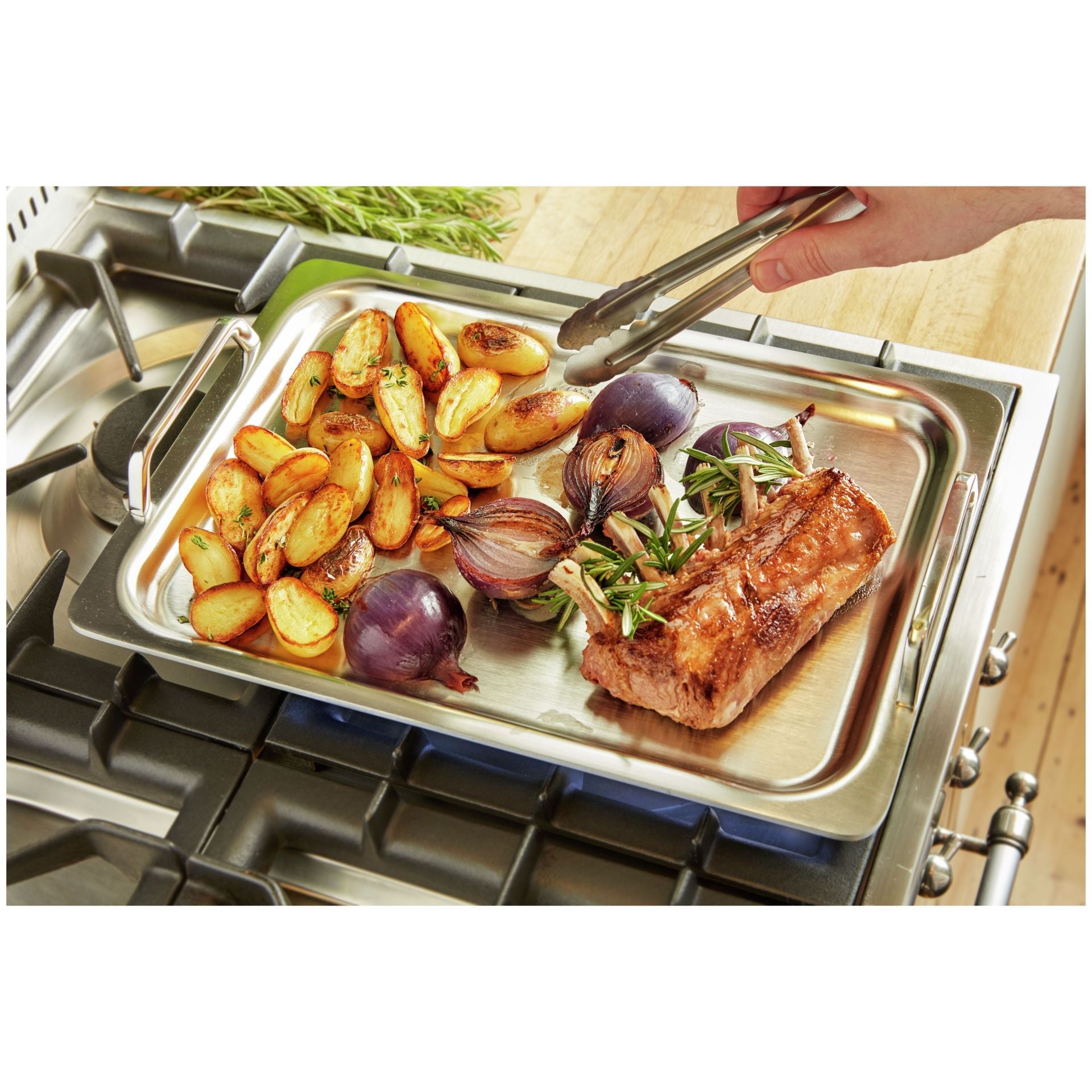 Demeyere Specialties 5 Teppanyaki/Plancha - 39 x 27 cm, productfoto 5