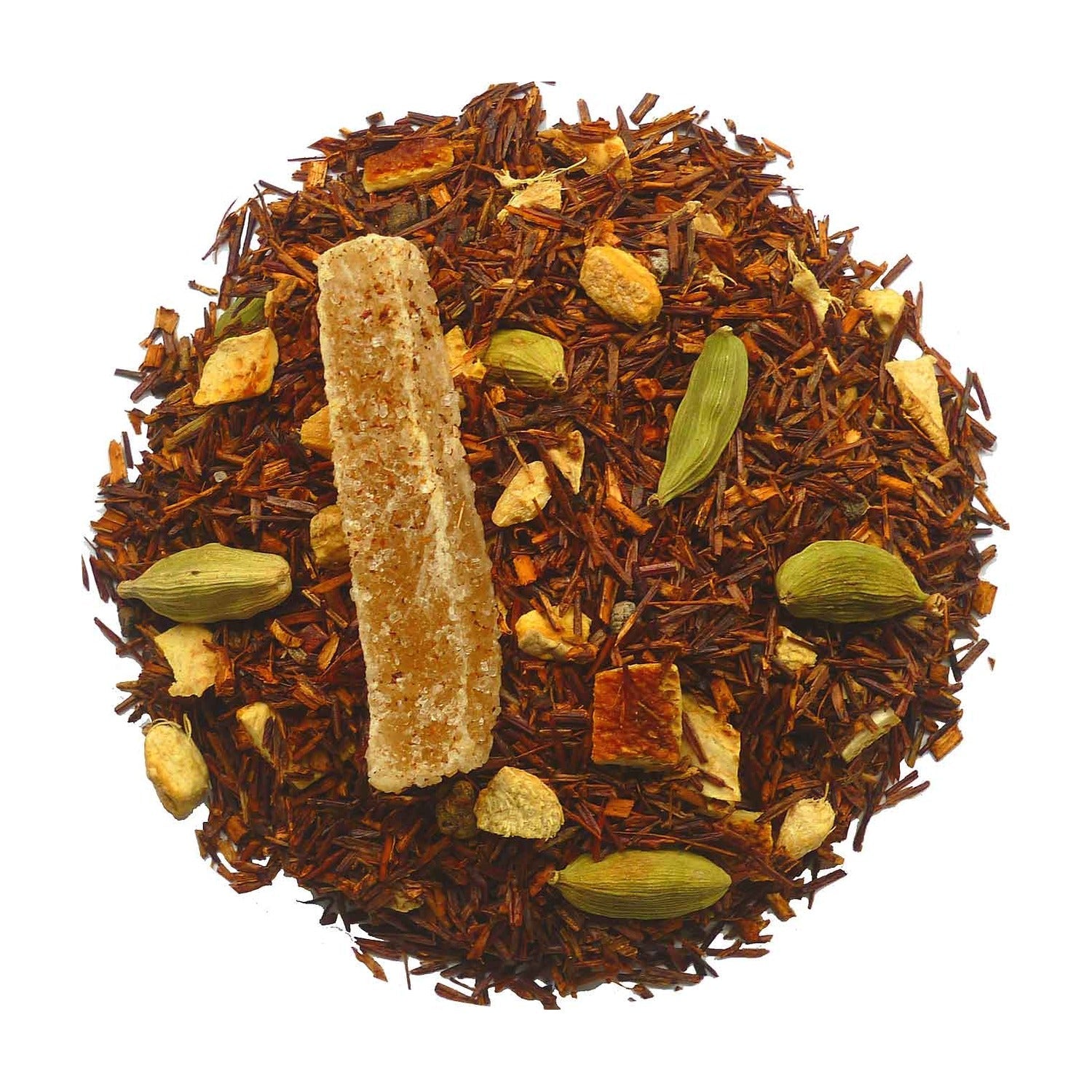 Geels Thee Sinaasappel Chai - 100 gram op witte achtergrond