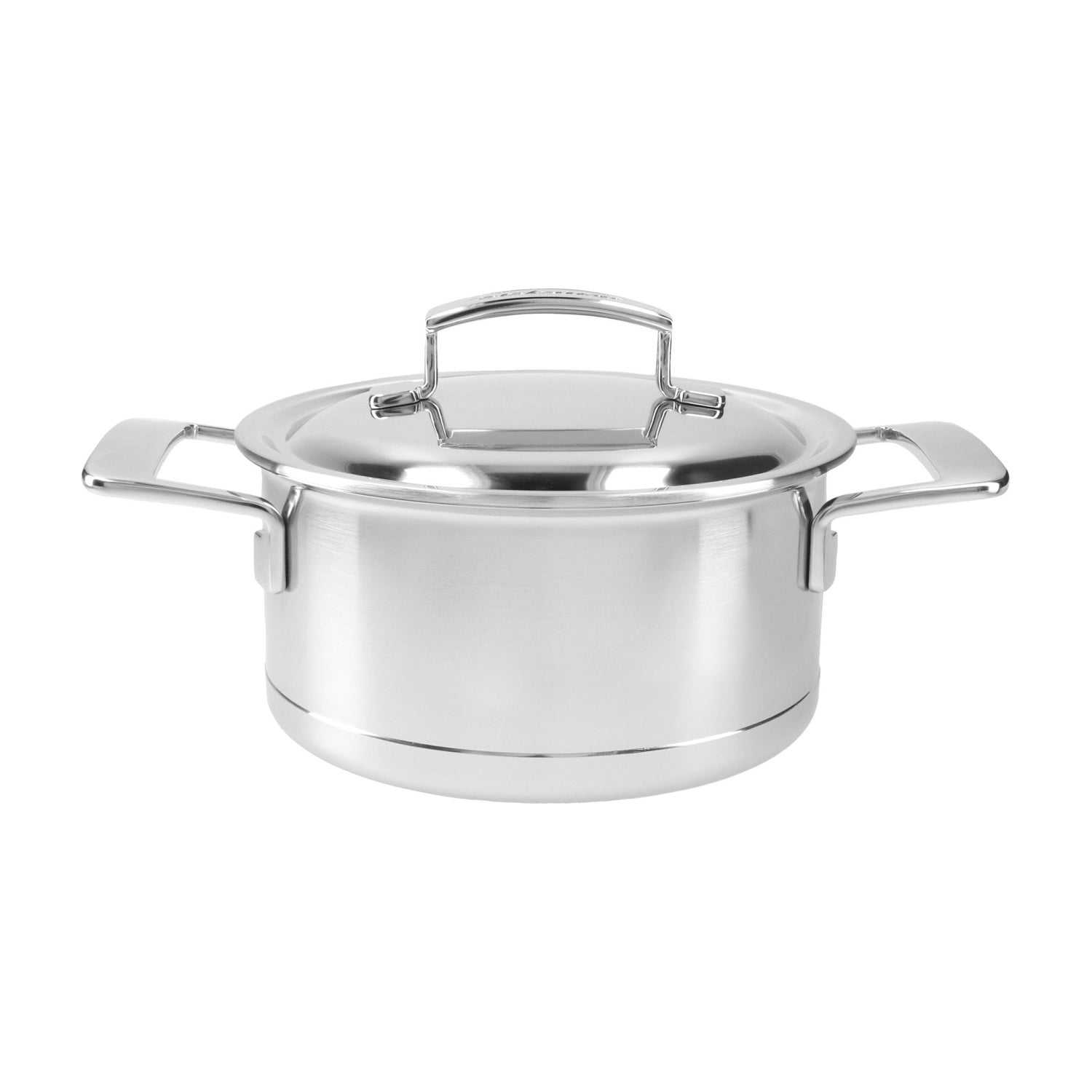 Demeyere Silver 7 Kookpan - 18 cm op witte achtergrond