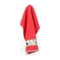 Bunzlau Castle Keukendoek - Vogel Rood