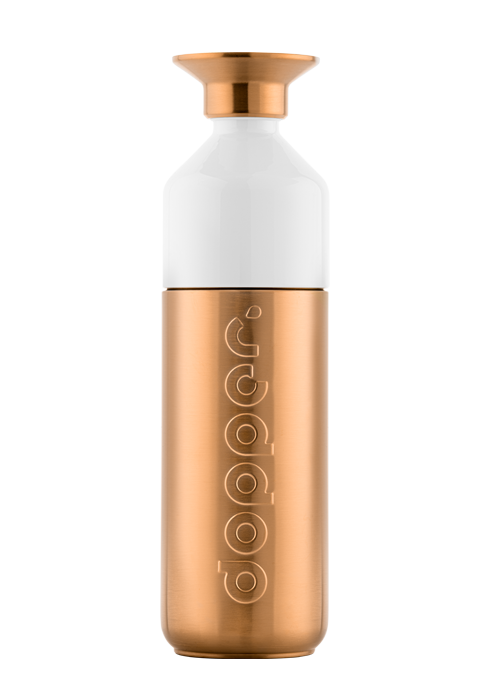 Dopper Steel Bronze - 800 ml op witte achtergrond