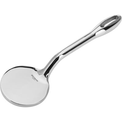 Westmark Vleesklopper, zilver, RVS vleesklopper met ronde kop en Westmark-logo op witte achtergrond
