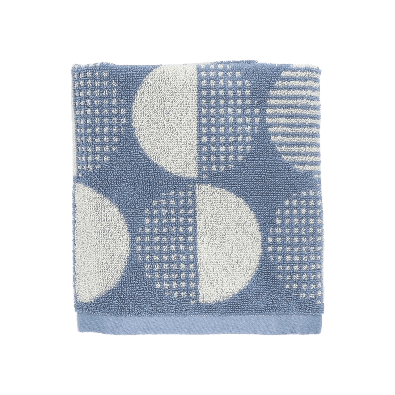 Bunzlau Castle Keukendoek - Dots Grijs-Blauw