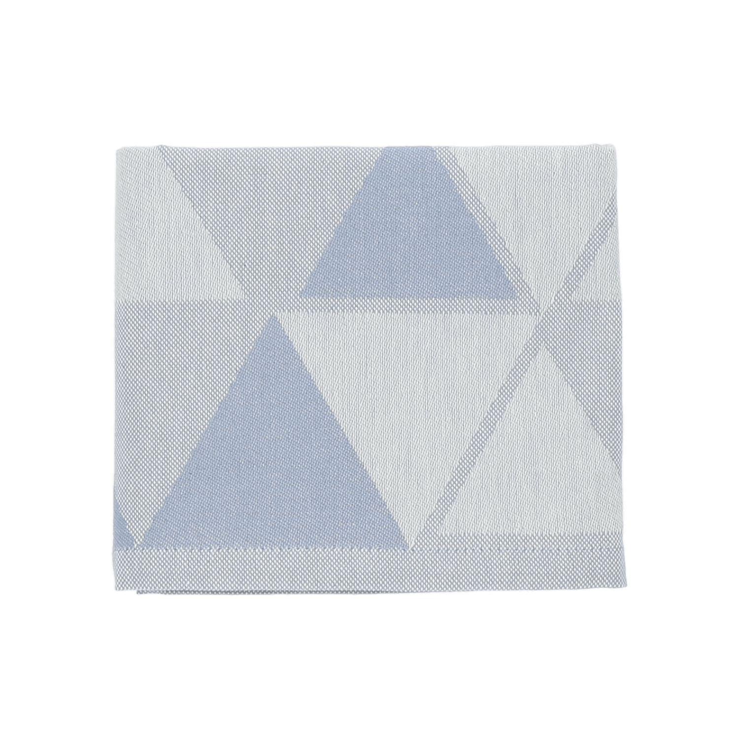 Bunzlau Castle Theedoek - Triangles Grijs/Blauw