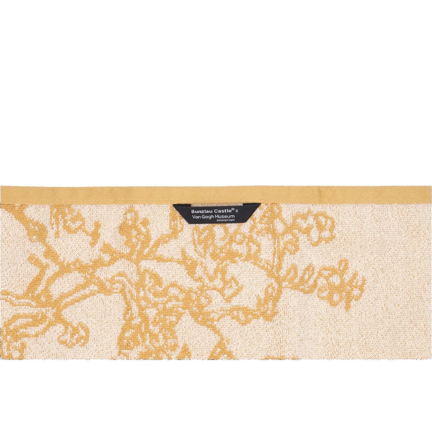 Bunzlau Castle Keukendoek van Gogh - Almond Blossom Geel