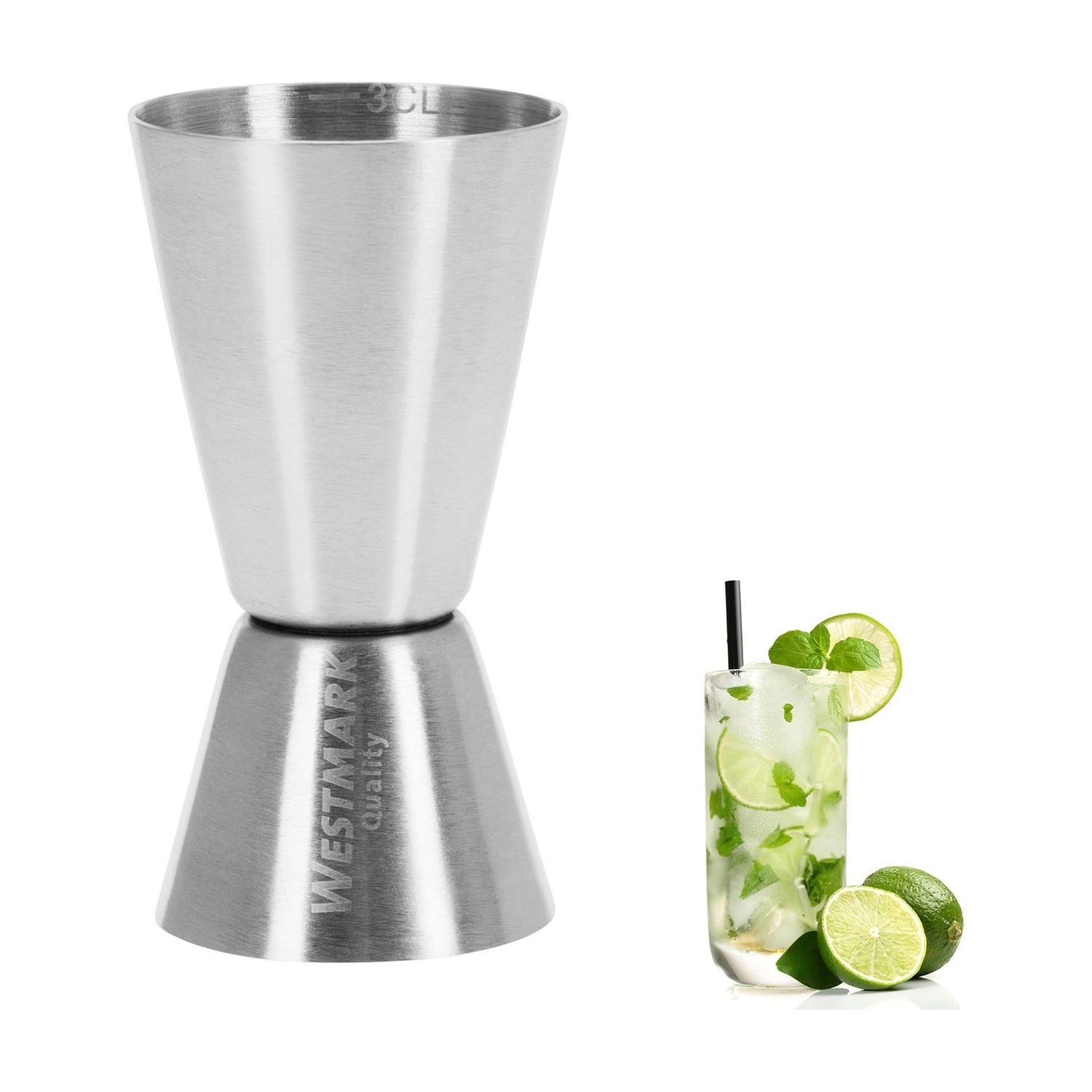 Westmark Jigger - 2/4 cl, sfeerbeeld