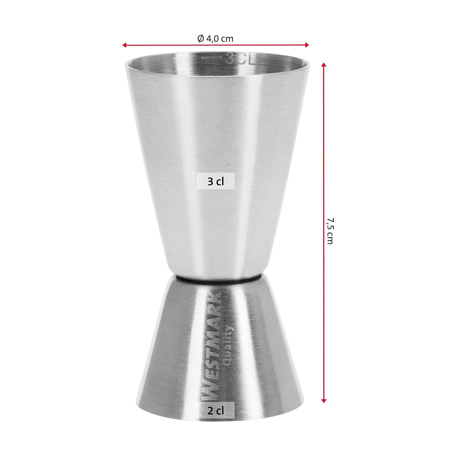 Westmark Jigger - 2/4 cl, productfoto 7