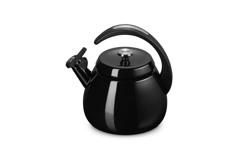Le Creuset Cloche Fluitketel Ebbenzwart - 2,1 liter