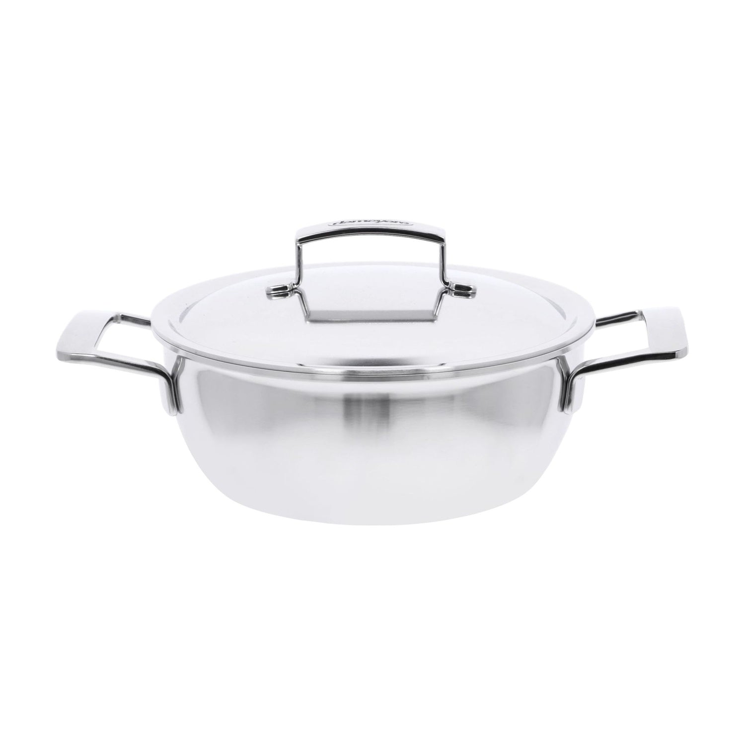 Demeyere Silver 7 Conische Sudderpan - 24 cm op witte achtergrond