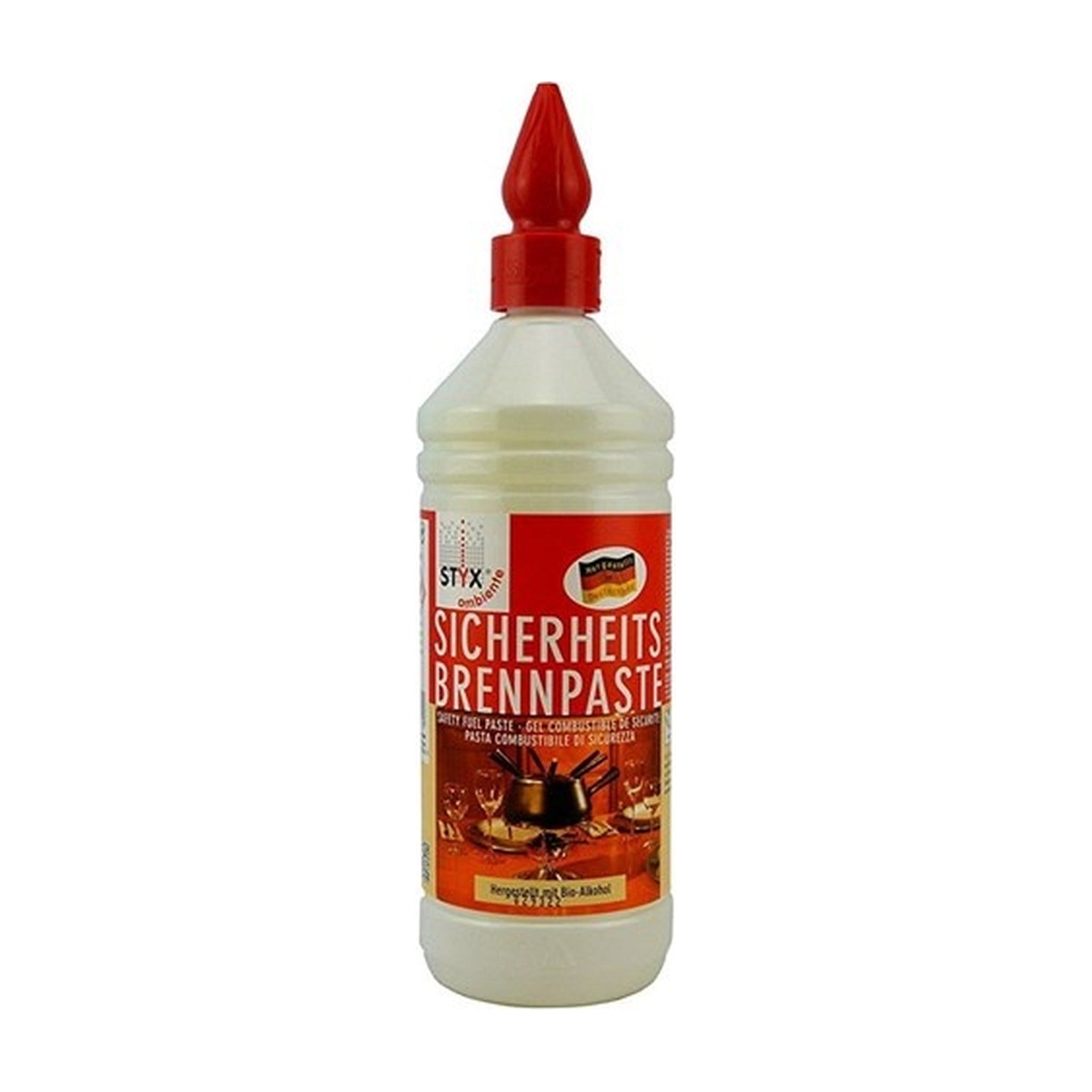 Styx Brandpasta - 1 liter op witte achtergrond