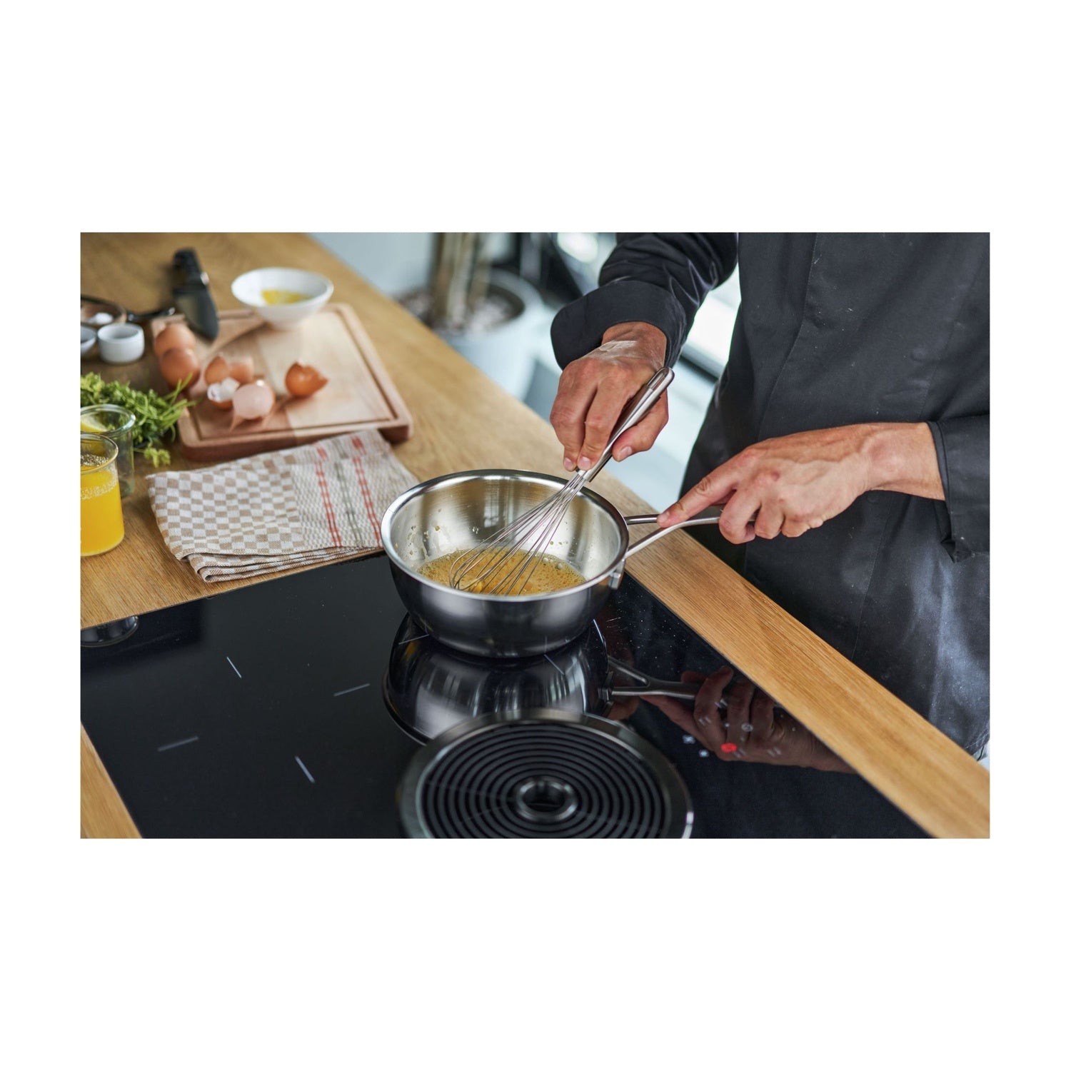 Demeyere Industry 5 Conische Sauteuse - 20 cm, sfeerbeeld