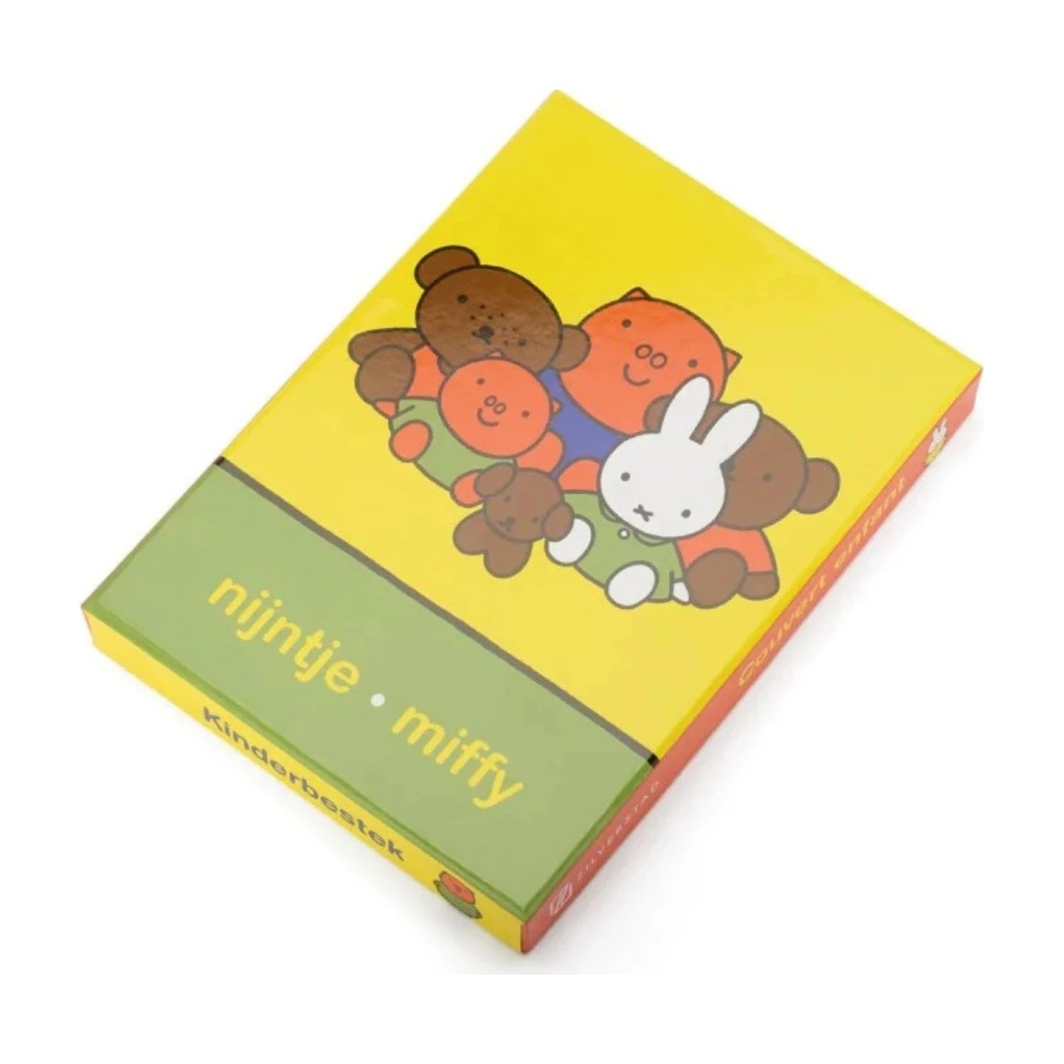 gele geschenkdoos met nijntje en twee beertjes