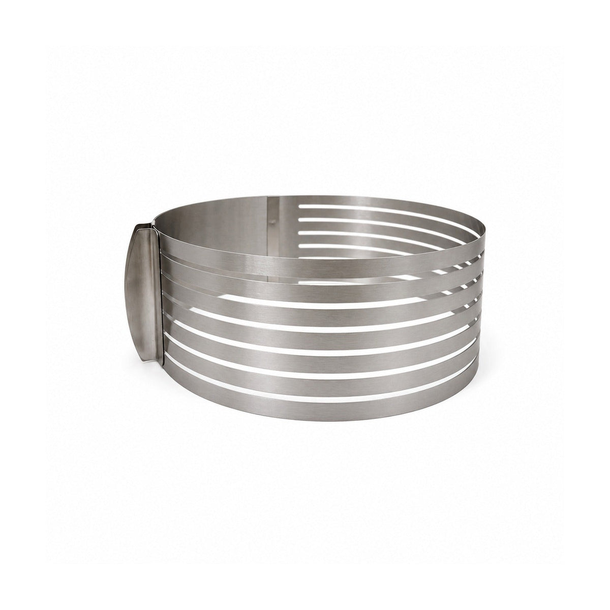 Woerdman Taartlagensnijder RVS - 24 - 30 cm op witte achtergrond